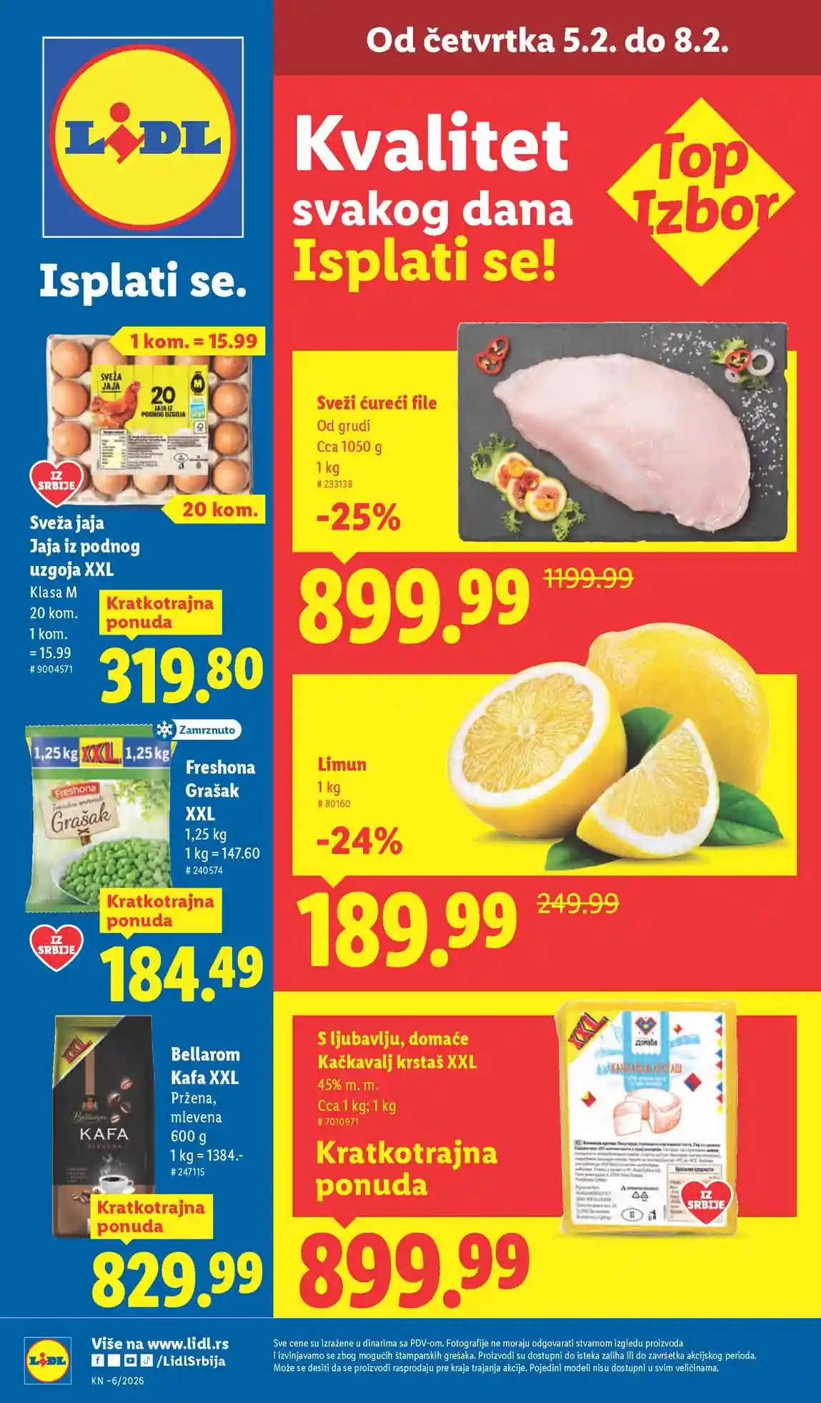 Lidl akcija sniženja