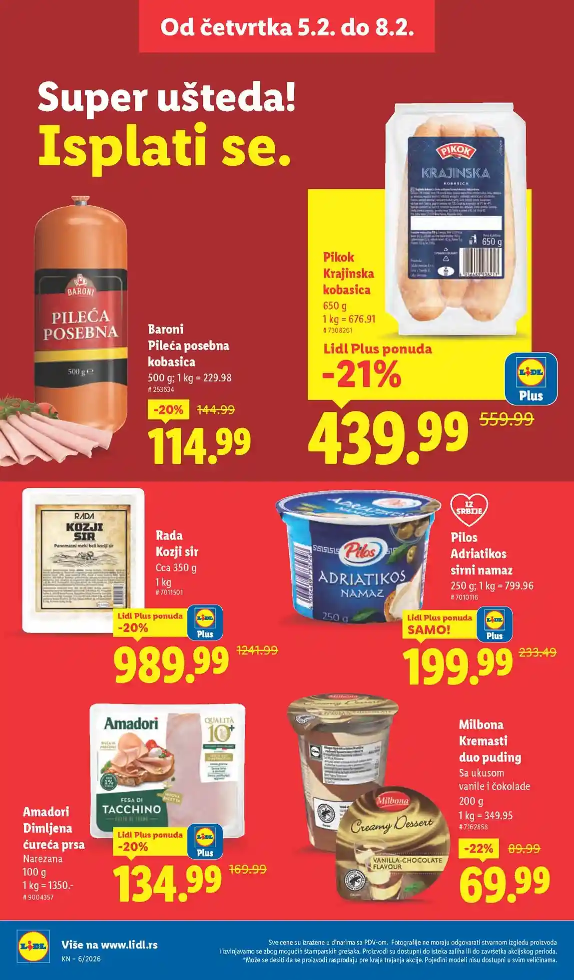 Lidl akcija sniženja