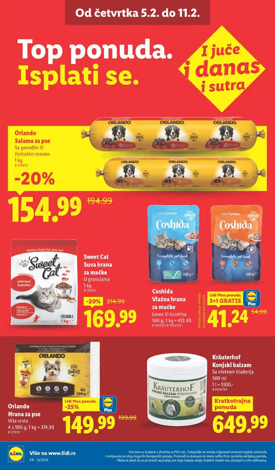 Lidl akcija sniženja