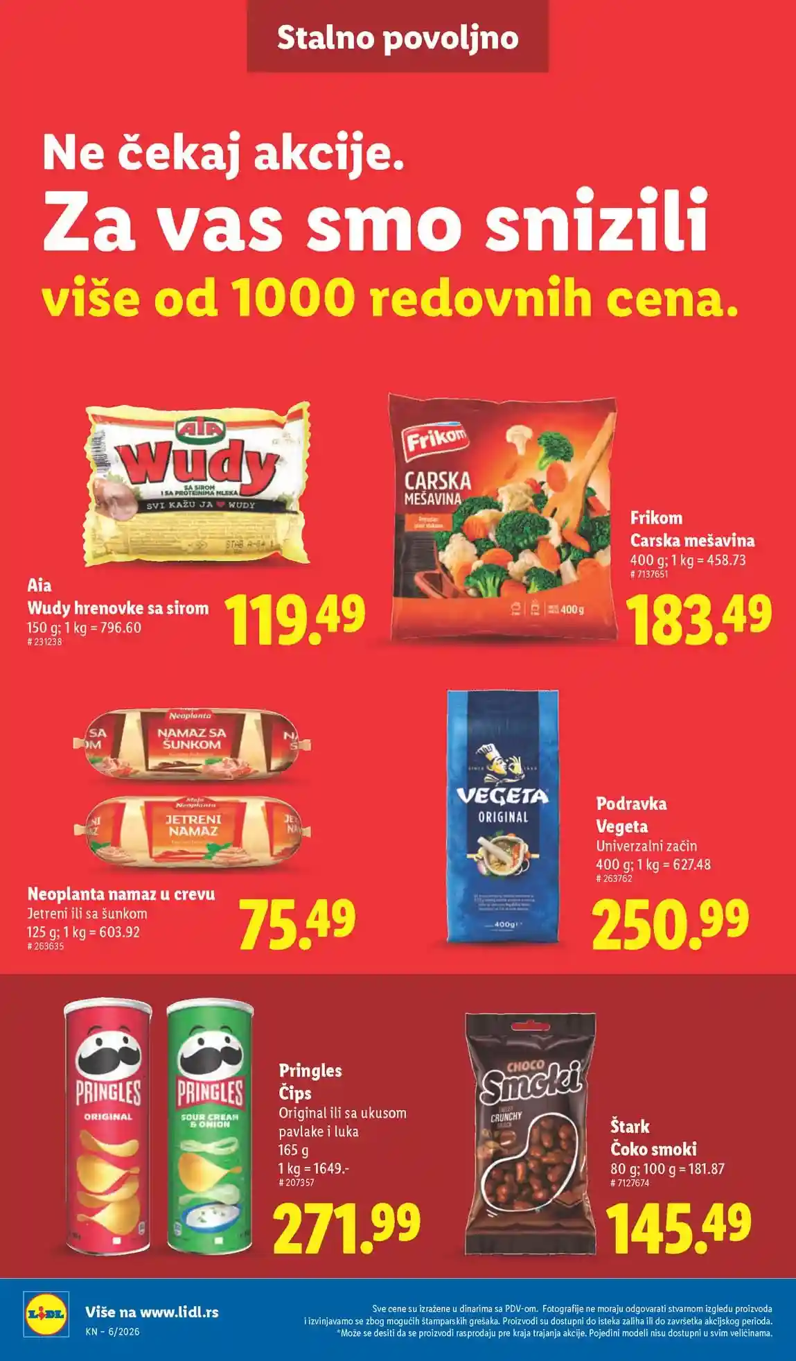 Lidl akcija sniženja