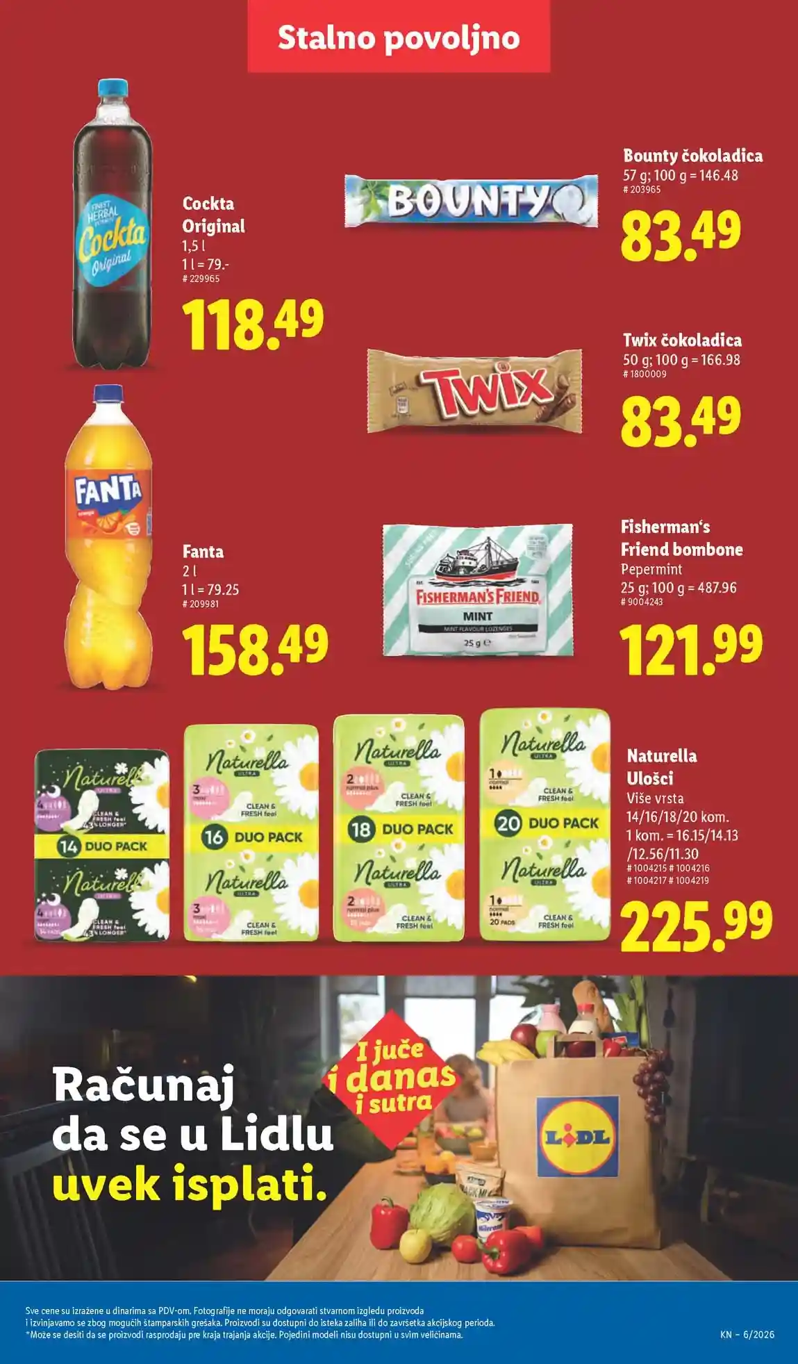 Lidl akcija sniženja