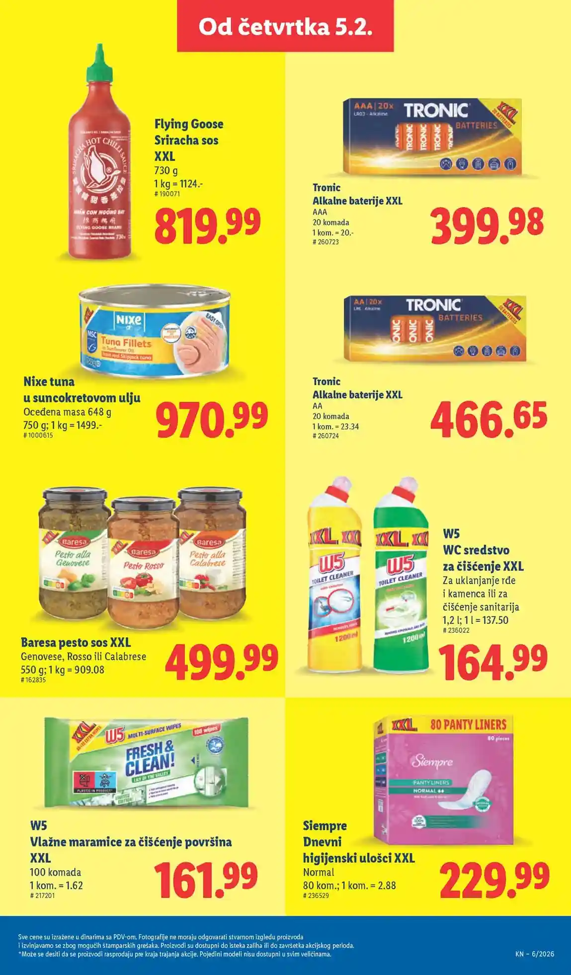 Lidl akcija sniženja