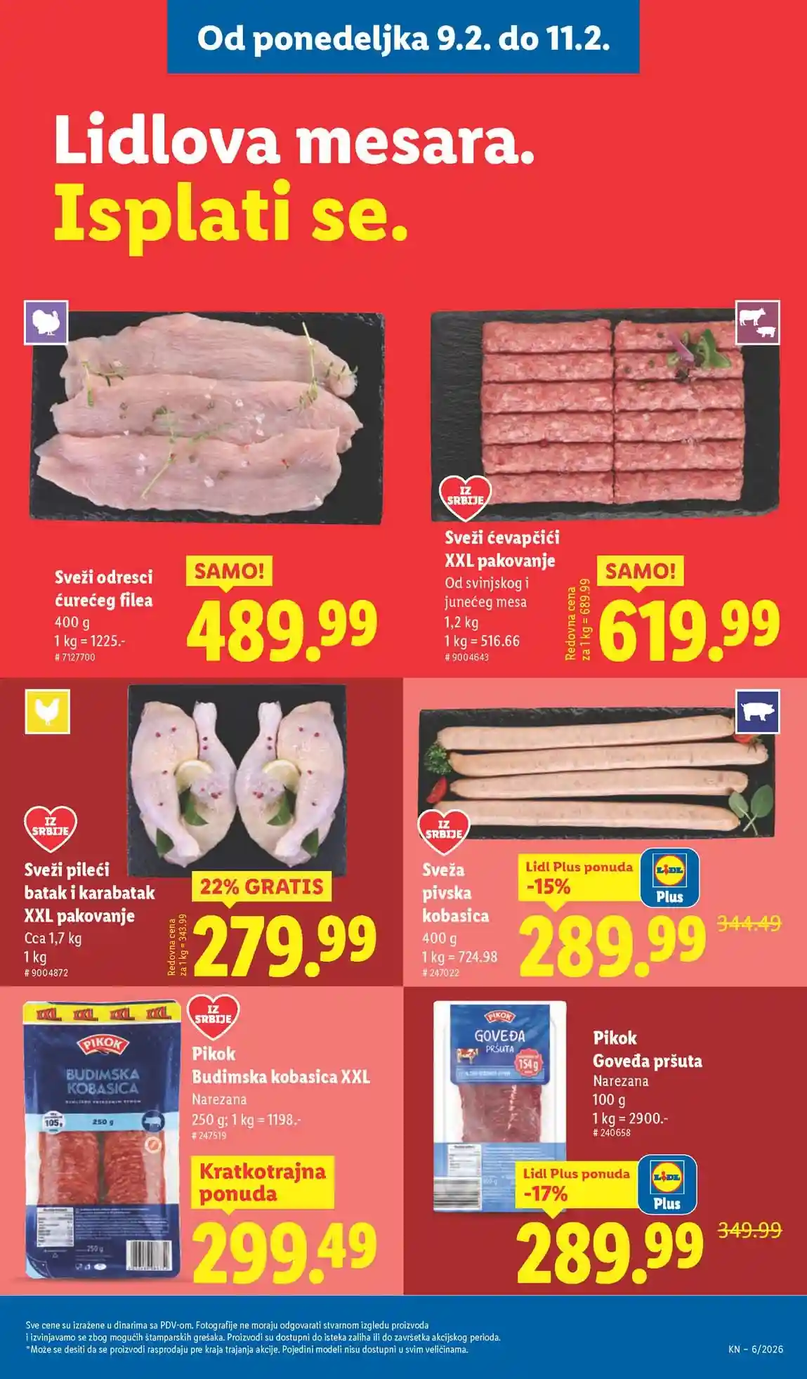 Lidl akcija sniženja
