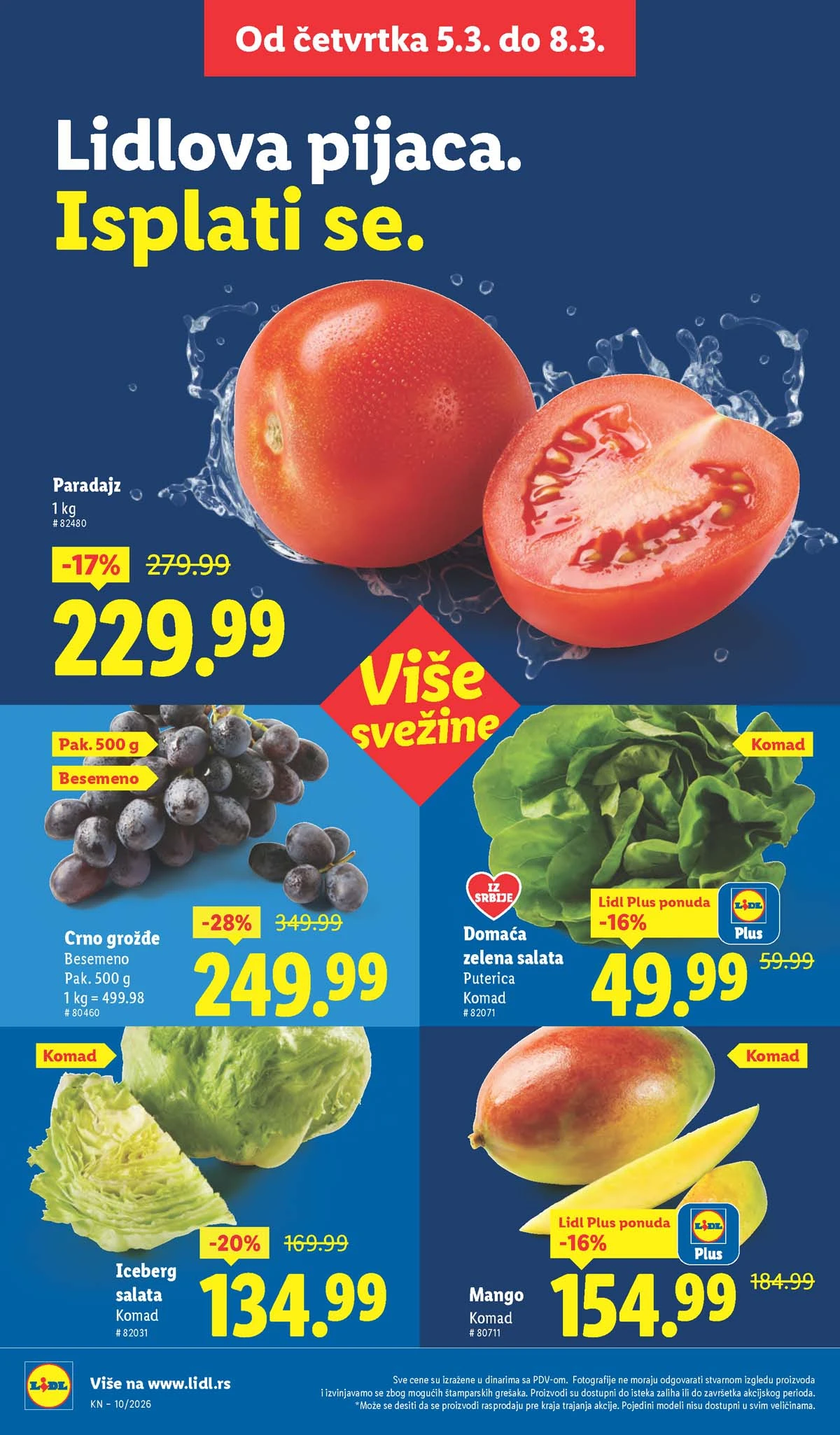Katalozi Lidl kataloška ponuda