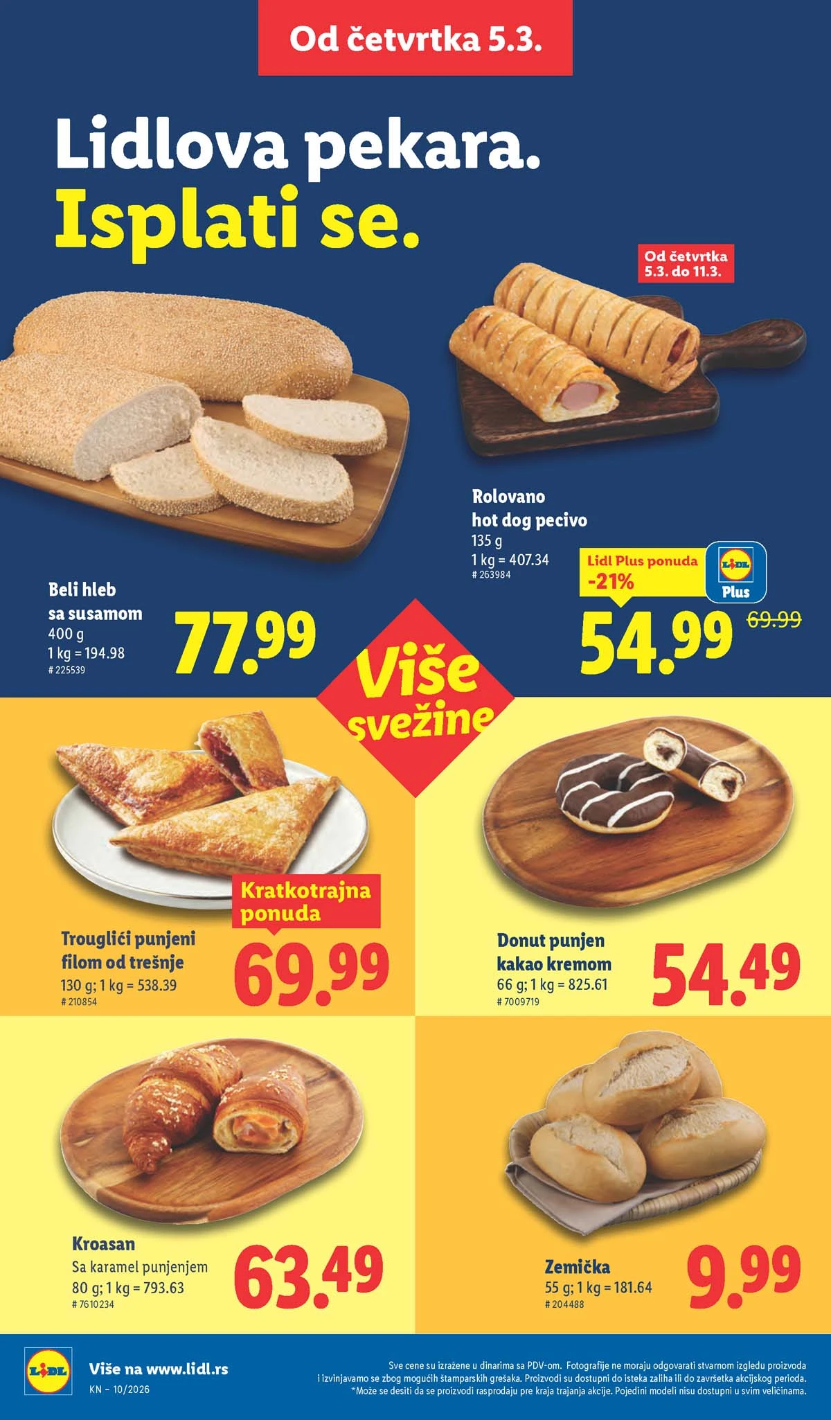 Katalozi Lidl kataloška ponuda