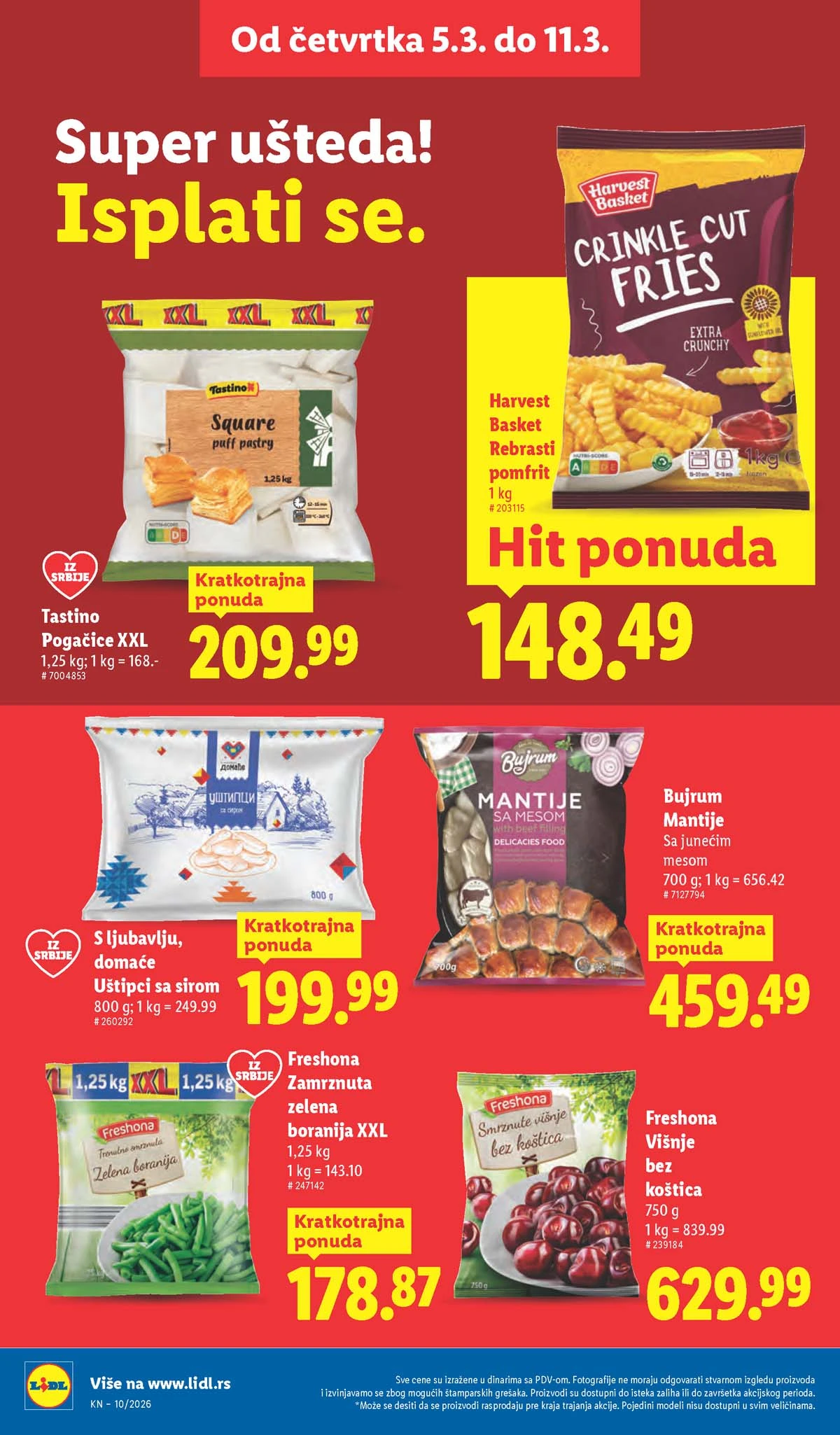 Katalozi Lidl kataloška ponuda