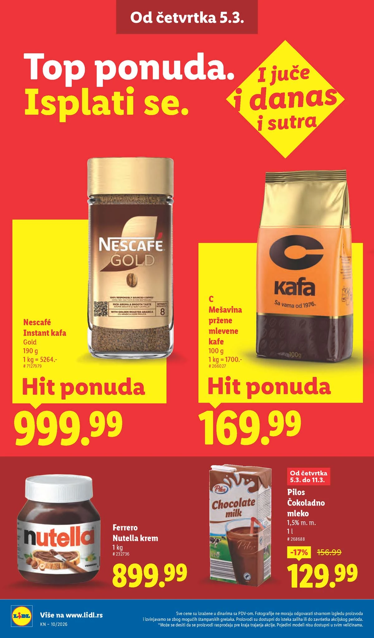 Katalozi Lidl kataloška ponuda