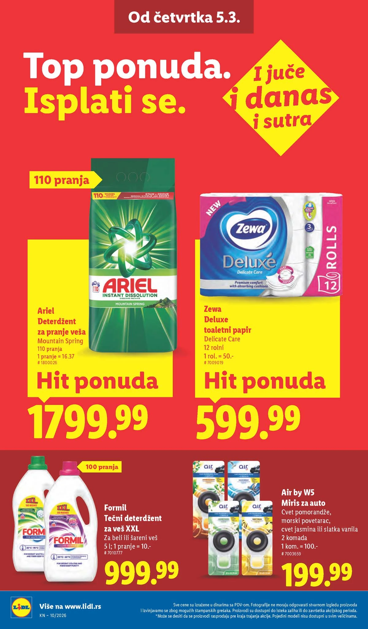 Katalozi Lidl kataloška ponuda
