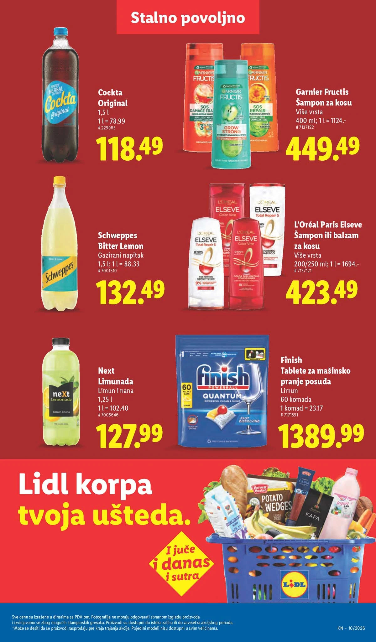 Katalozi Lidl kataloška ponuda