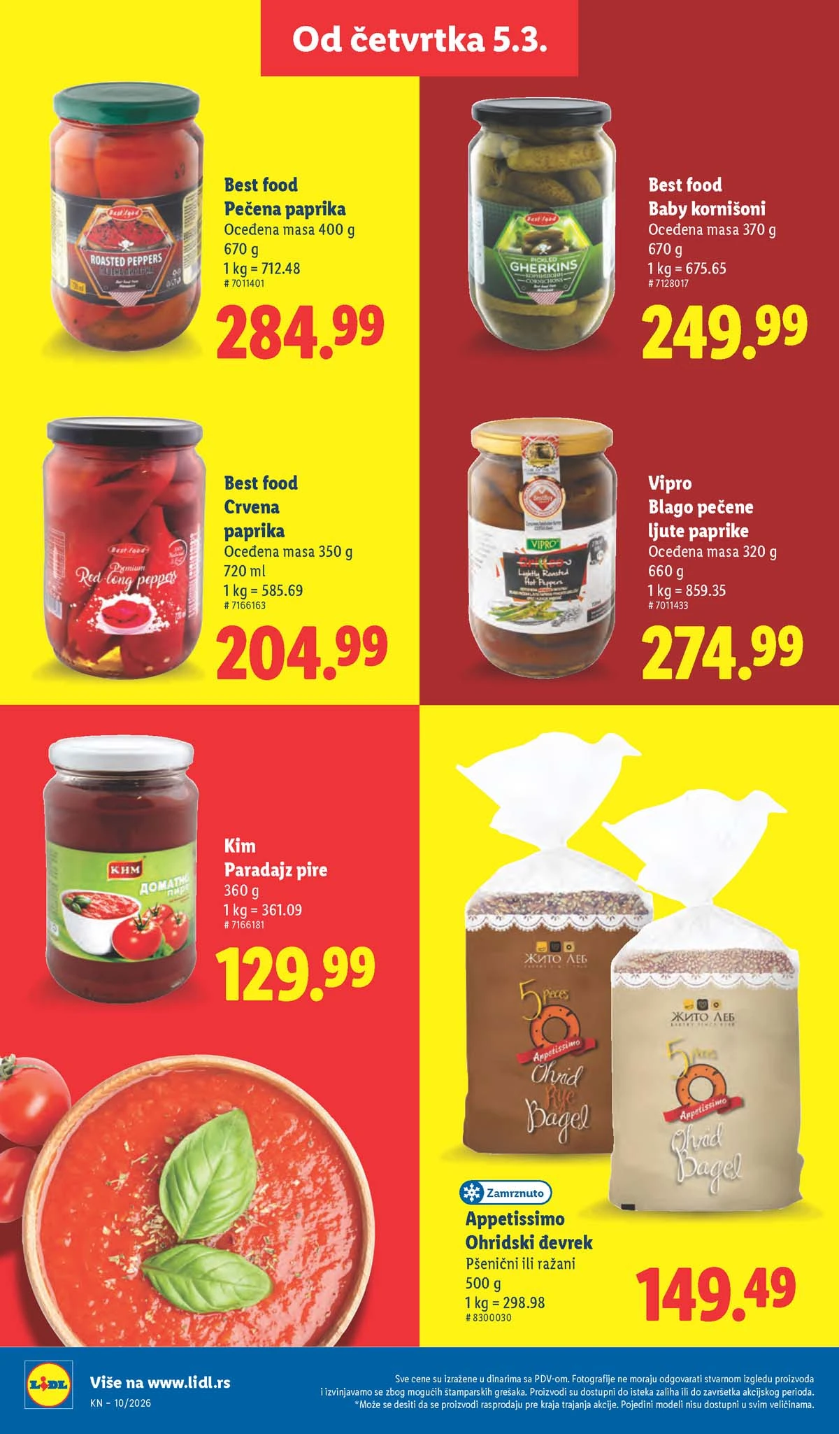 Katalozi Lidl kataloška ponuda