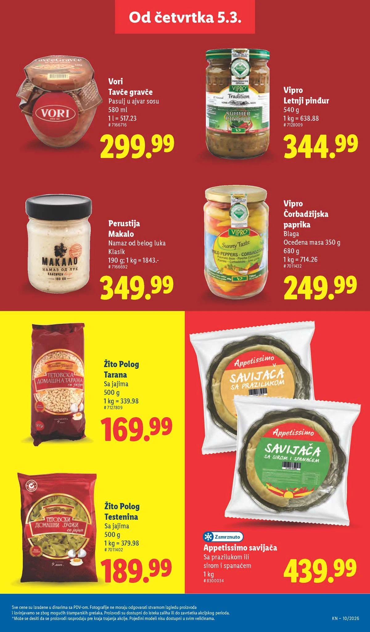 Katalozi Lidl kataloška ponuda