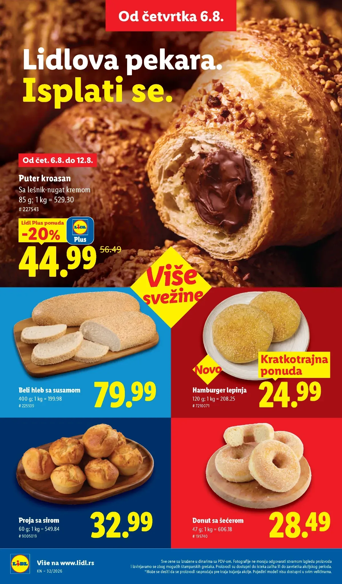 Lidl najpovoljnija potrošačka korpa u Srbiji