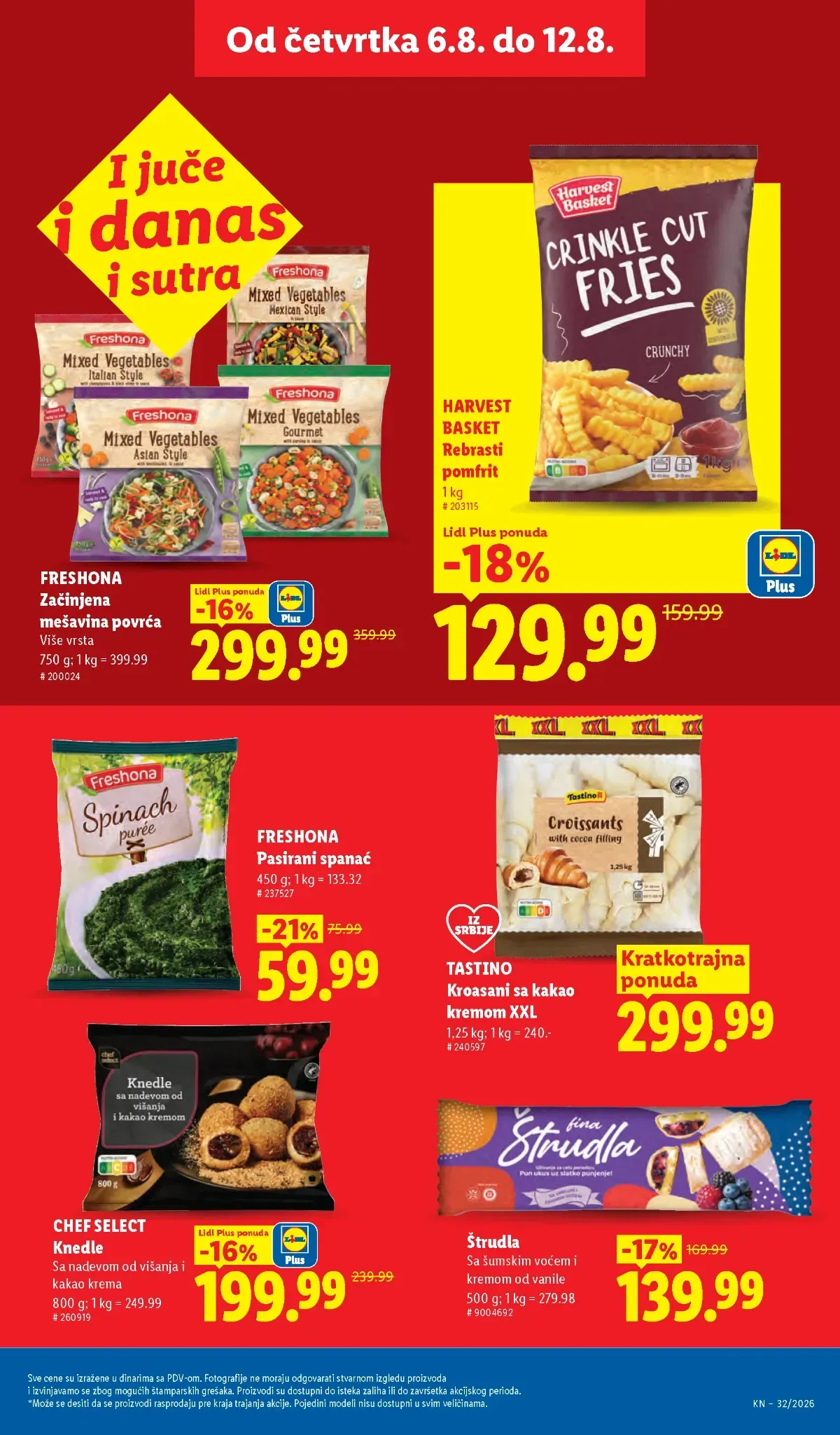 Jacobs, Grand i Bellarom kafa u Lidl katalogu