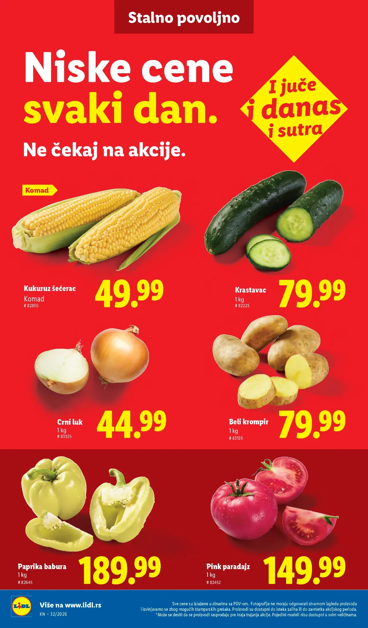 Posuđe i kuhinjski dodaci u Lidl katalogu