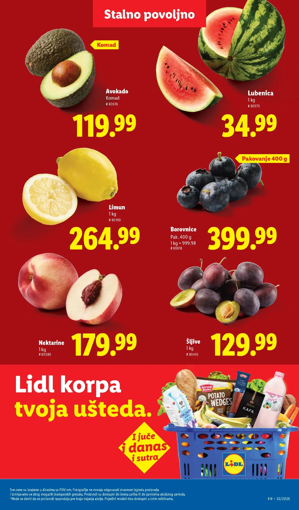 Mali kućni aparati u Lidl katalogu do 12.08.2026.