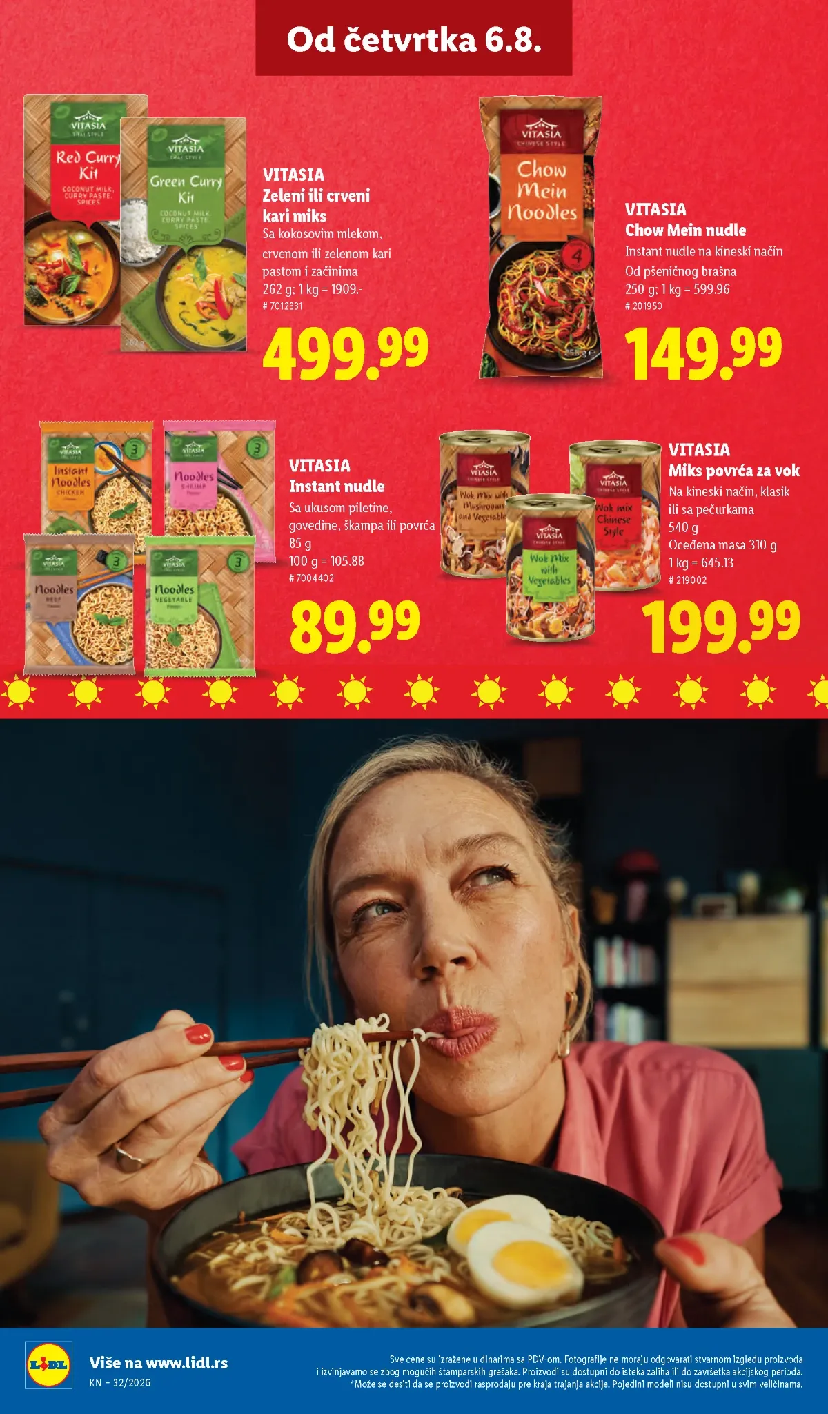 Obuća i modni dodaci u Lidl katalogu