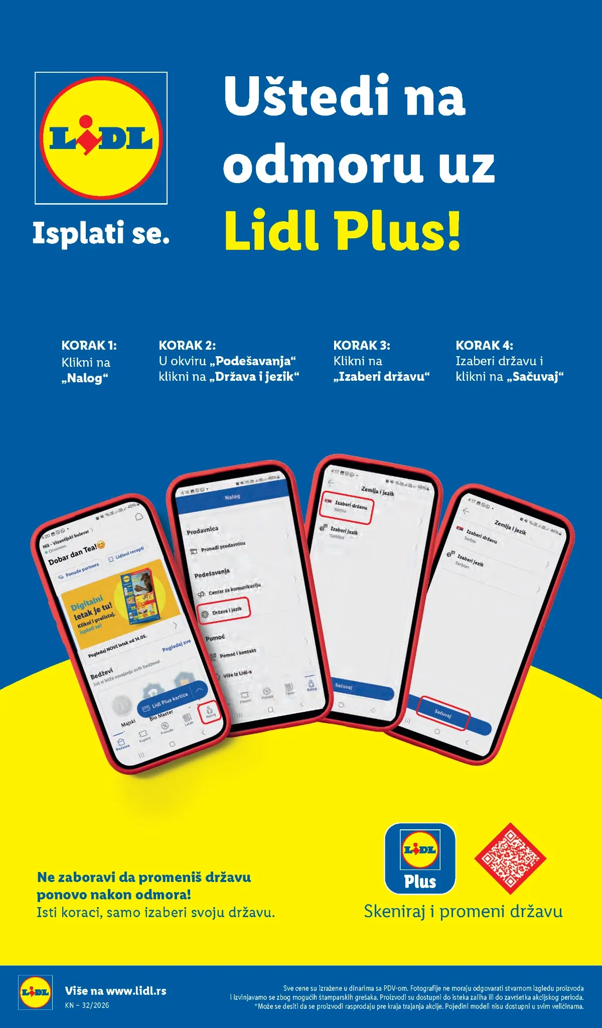 Sredstva za čišćenje u Lidl katalogu