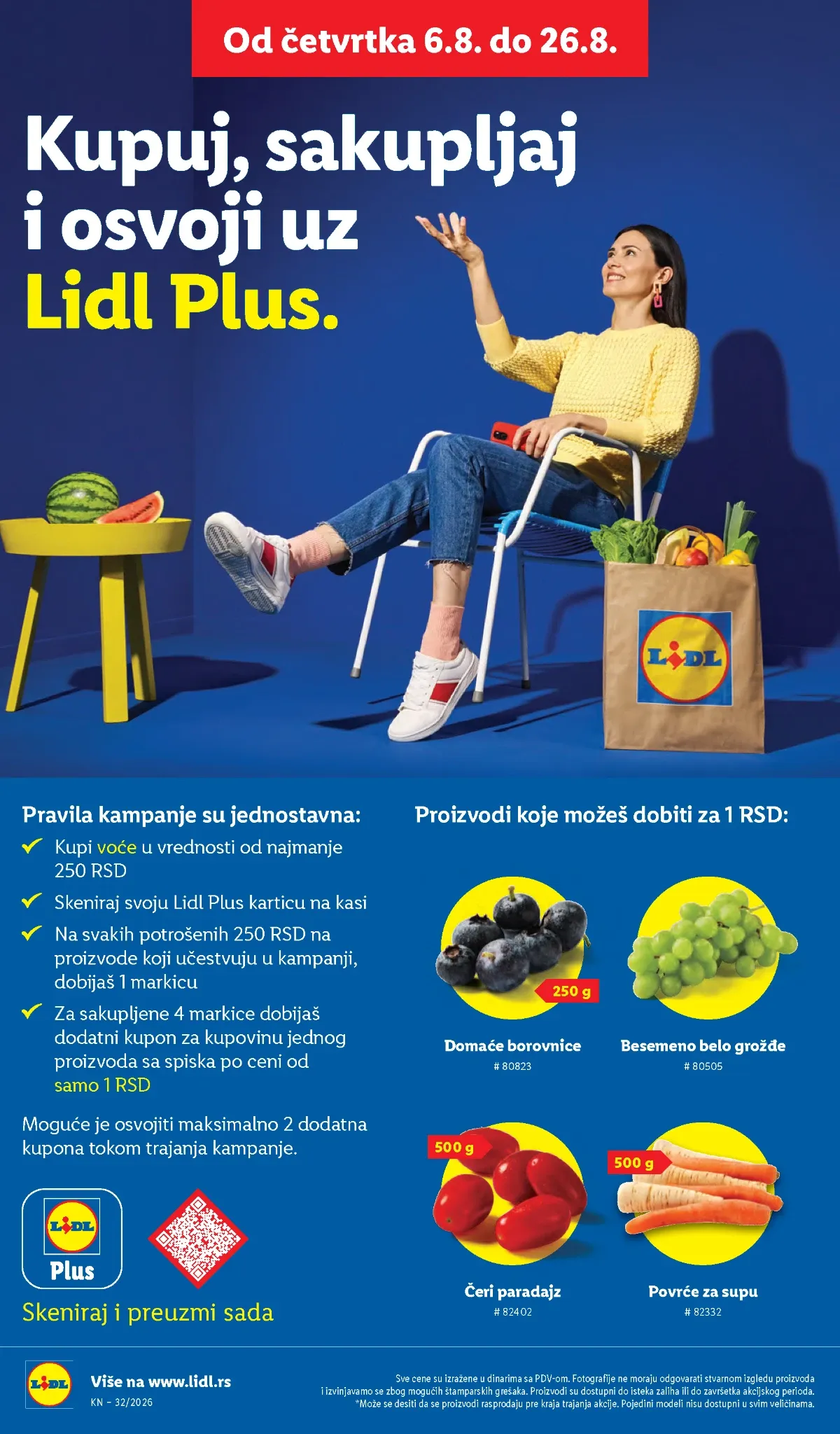 Lidl katalog do 12.08.2026. – još više akcija