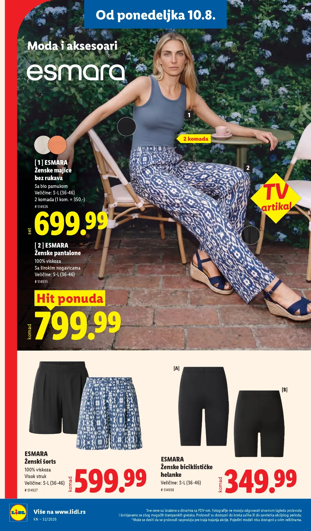 Posebne nedeljne akcije u Lidl katalogu