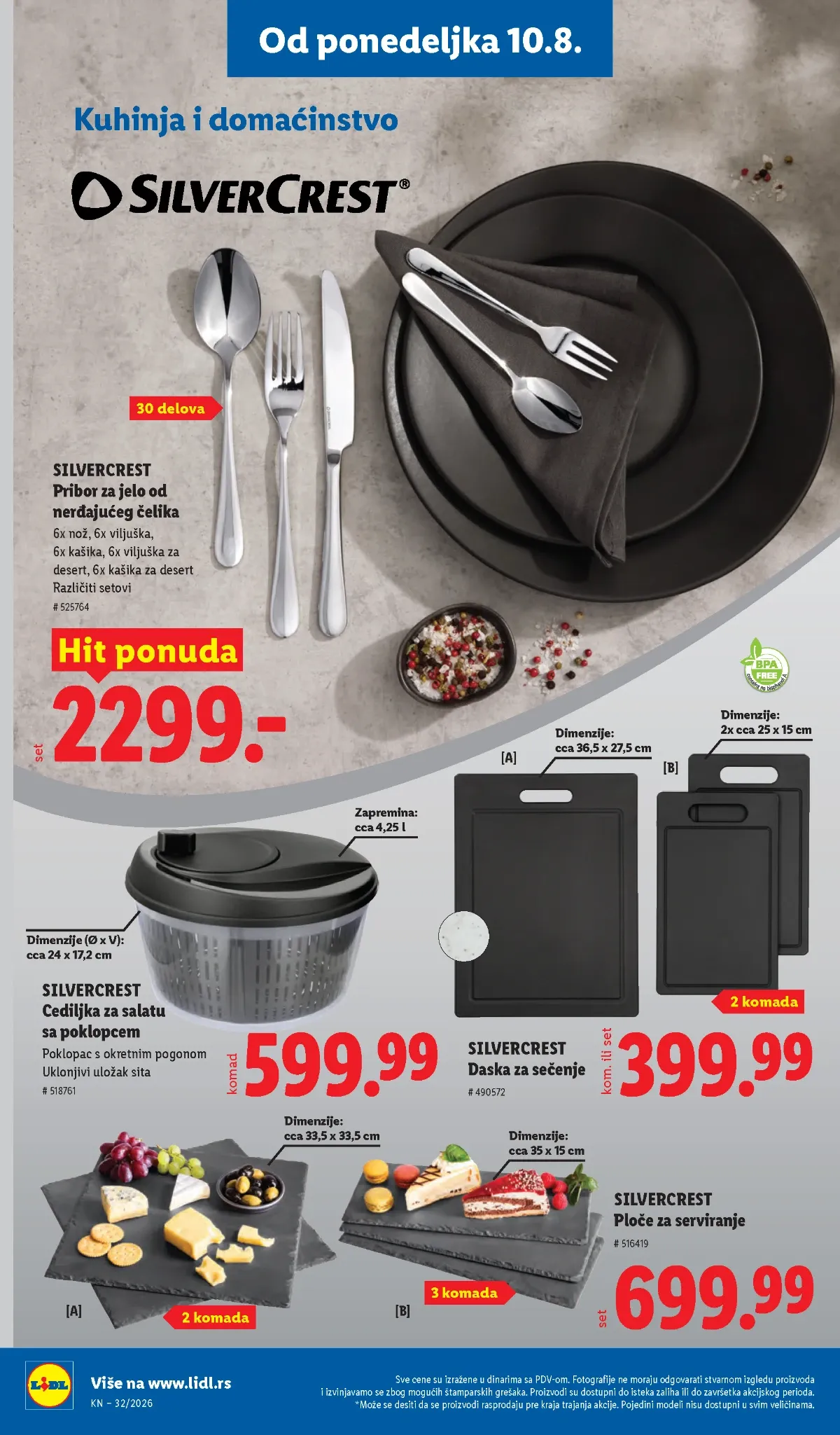 Svakodnevna kupovina u Lidl katalogu