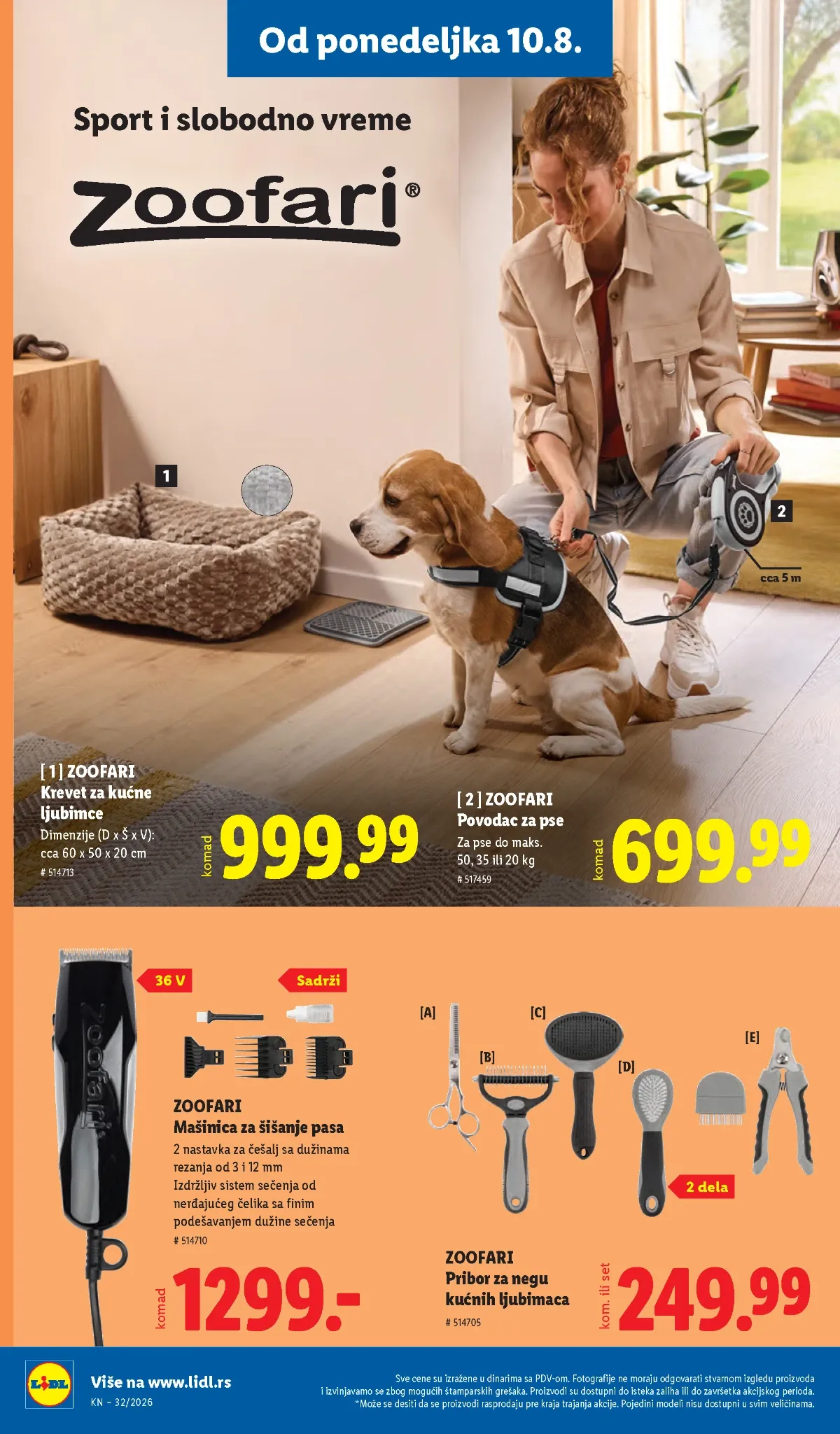 Kraj Lidl kataloga do 12.08.2026.