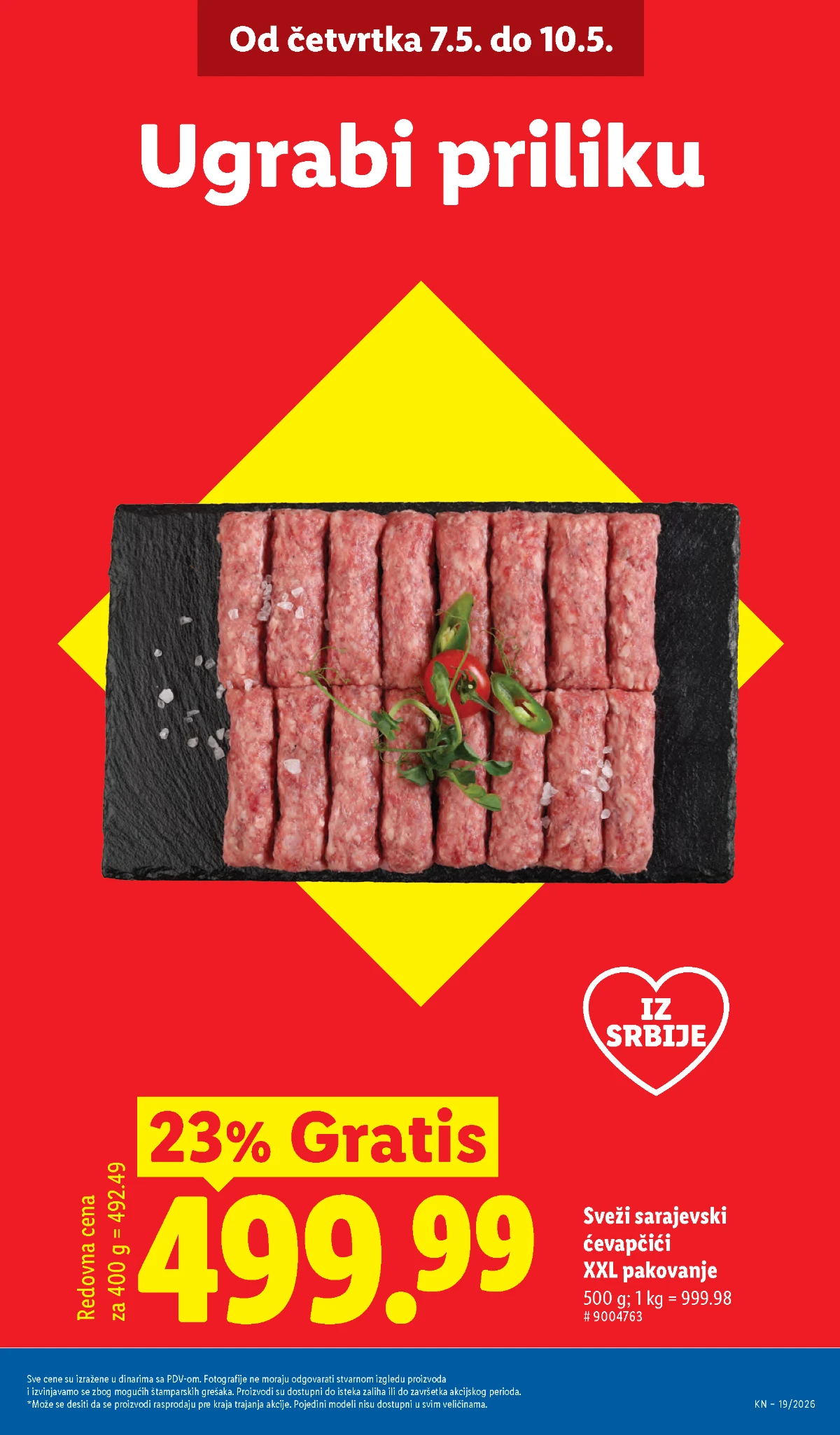 Lidl katalog akcija strana 3 top ponuda Srbija 2026