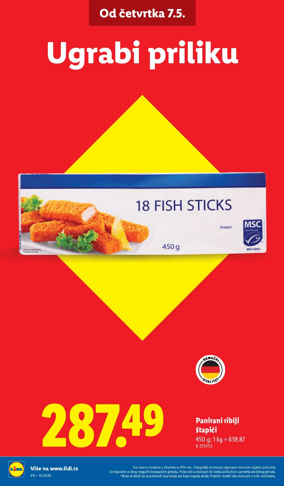 Lidl katalog akcija strana 6 Lidl Plus sniženja Srbija 2026