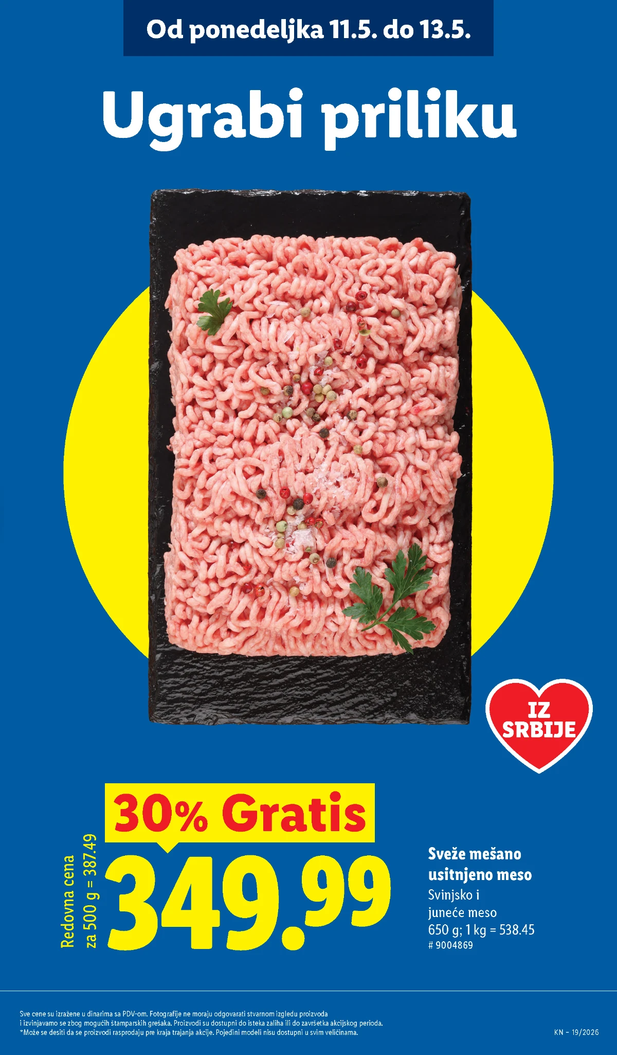 Lidl katalog akcija strana 13 hit ponude Srbija 2026
