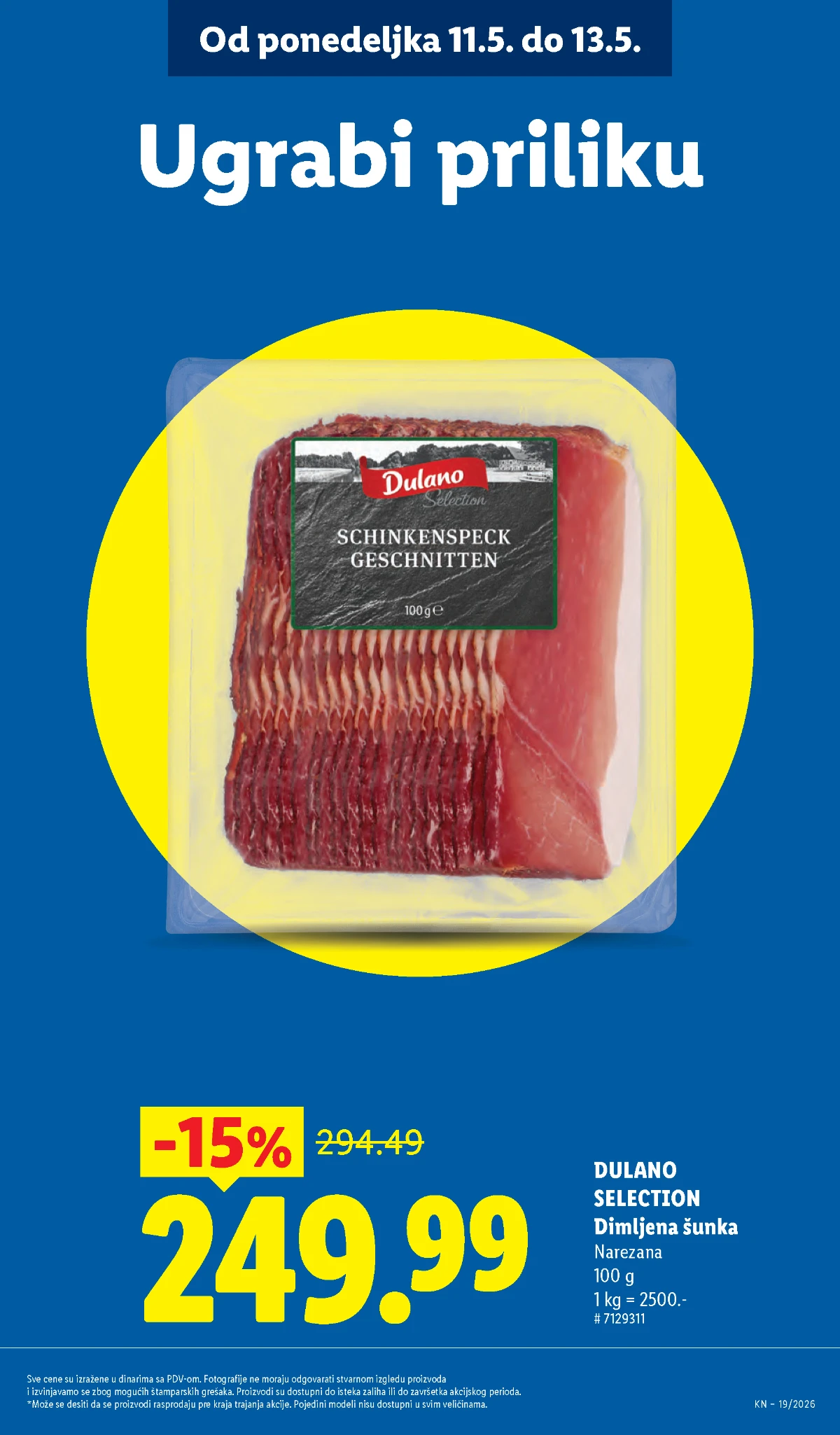 Lidl katalog akcija strana 15 hit ponude Srbija 2026