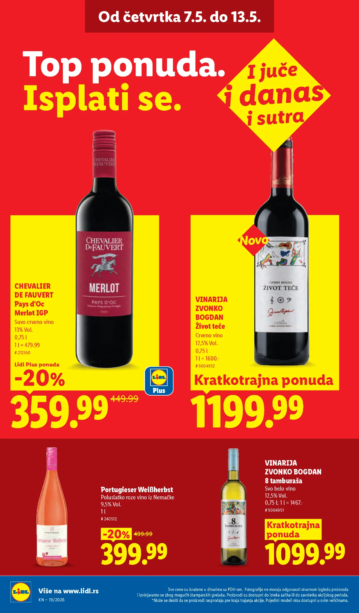 Lidl katalog akcija strana 34 hit ponude Srbija 2026