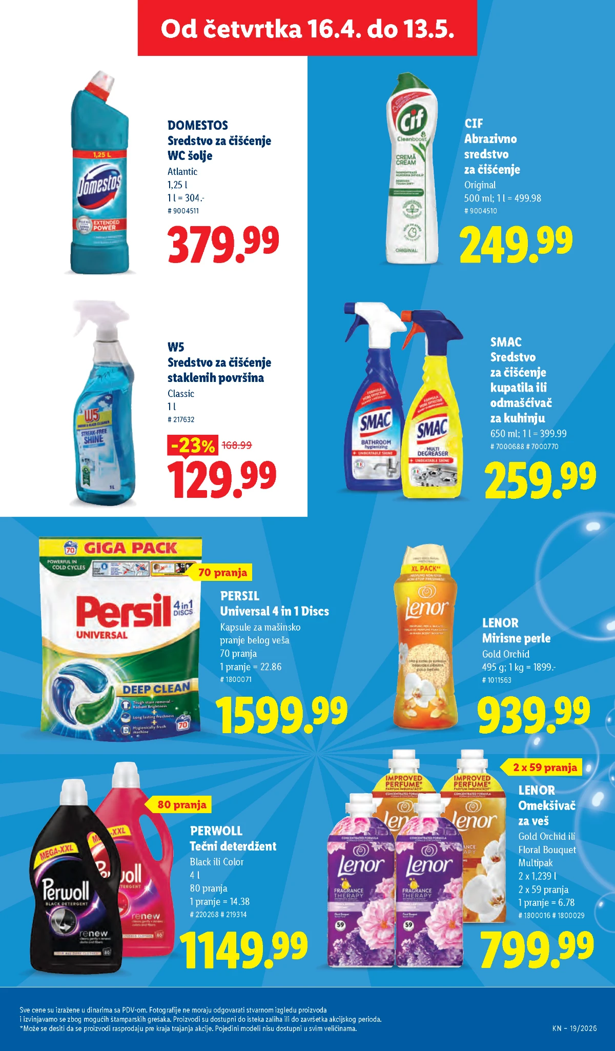 Lidl katalog akcija strana 39 hit ponude Srbija 2026