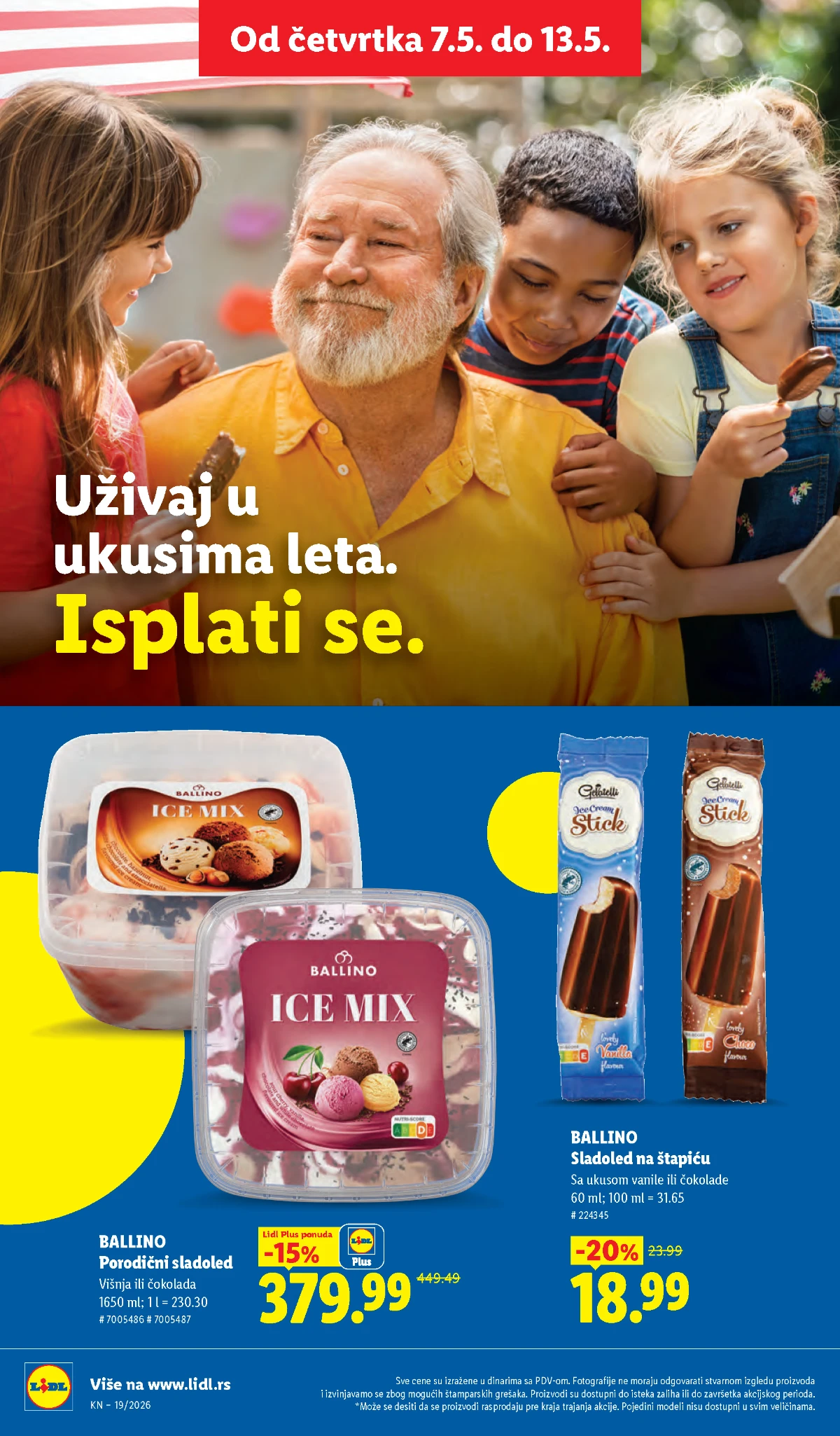 Lidl katalog akcija strana 44 hit ponude Srbija 2026
