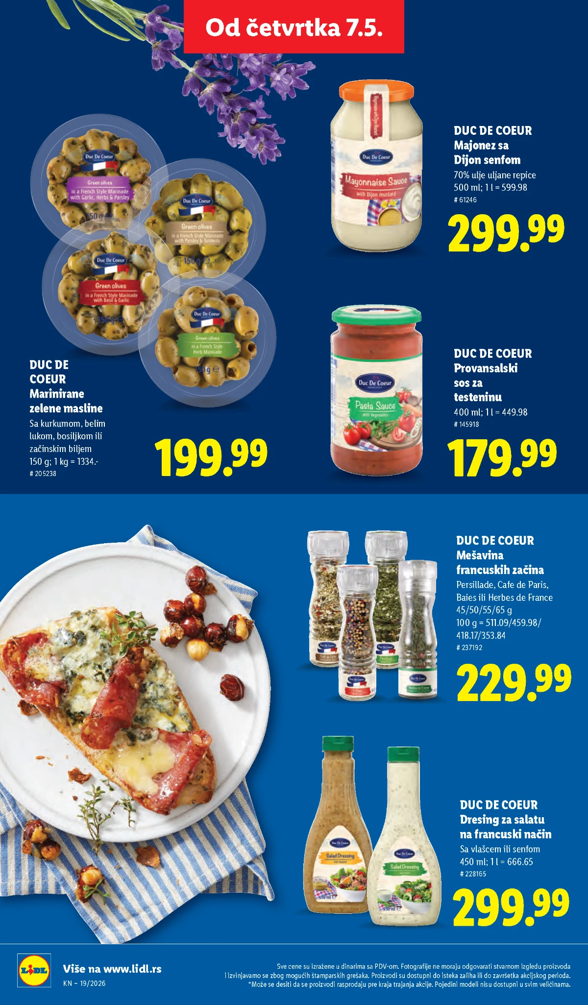 Lidl katalog akcija strana 50 hit ponude Srbija 2026