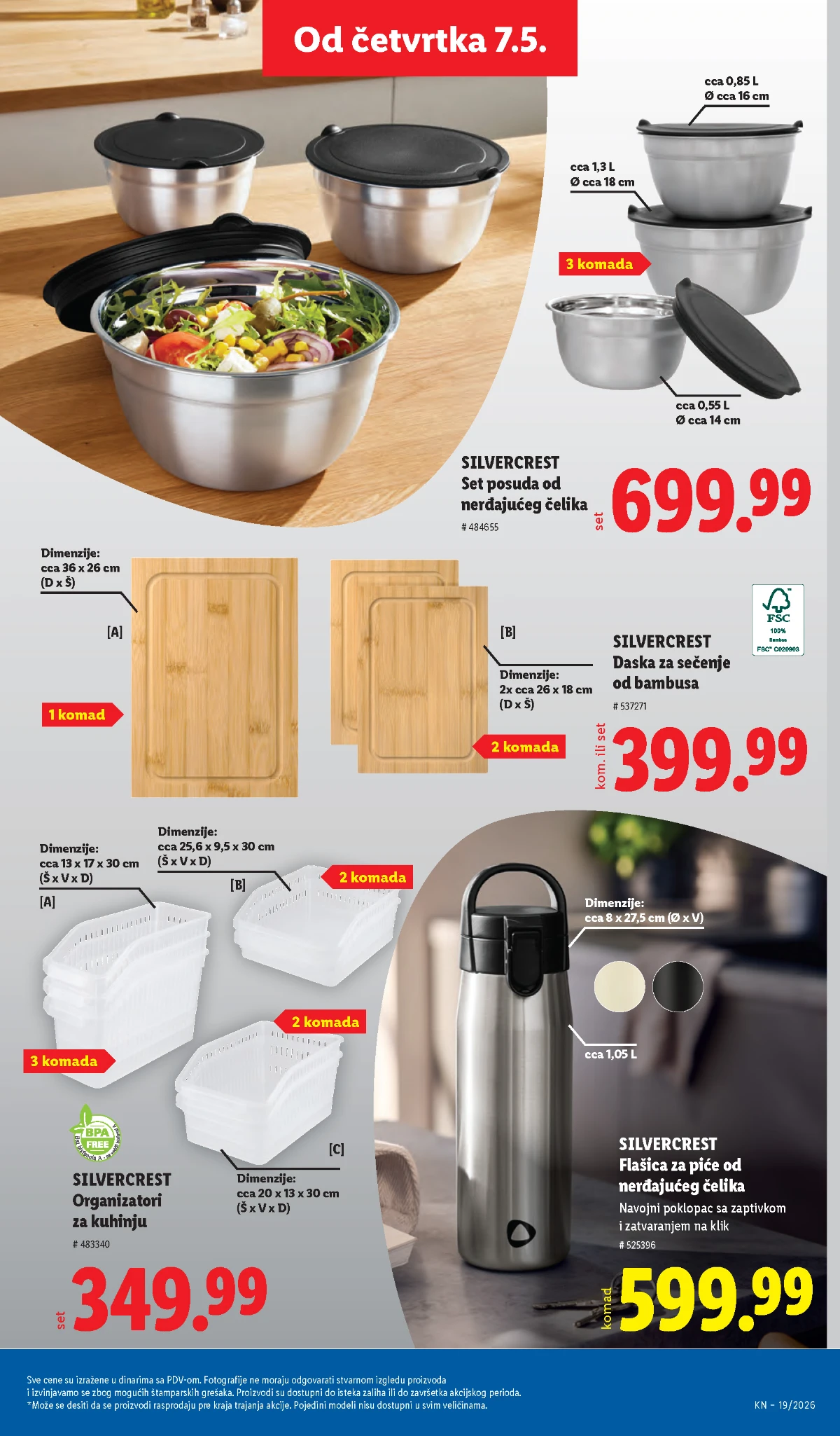 Lidl katalog akcija strana 75 hit ponude Srbija 2026