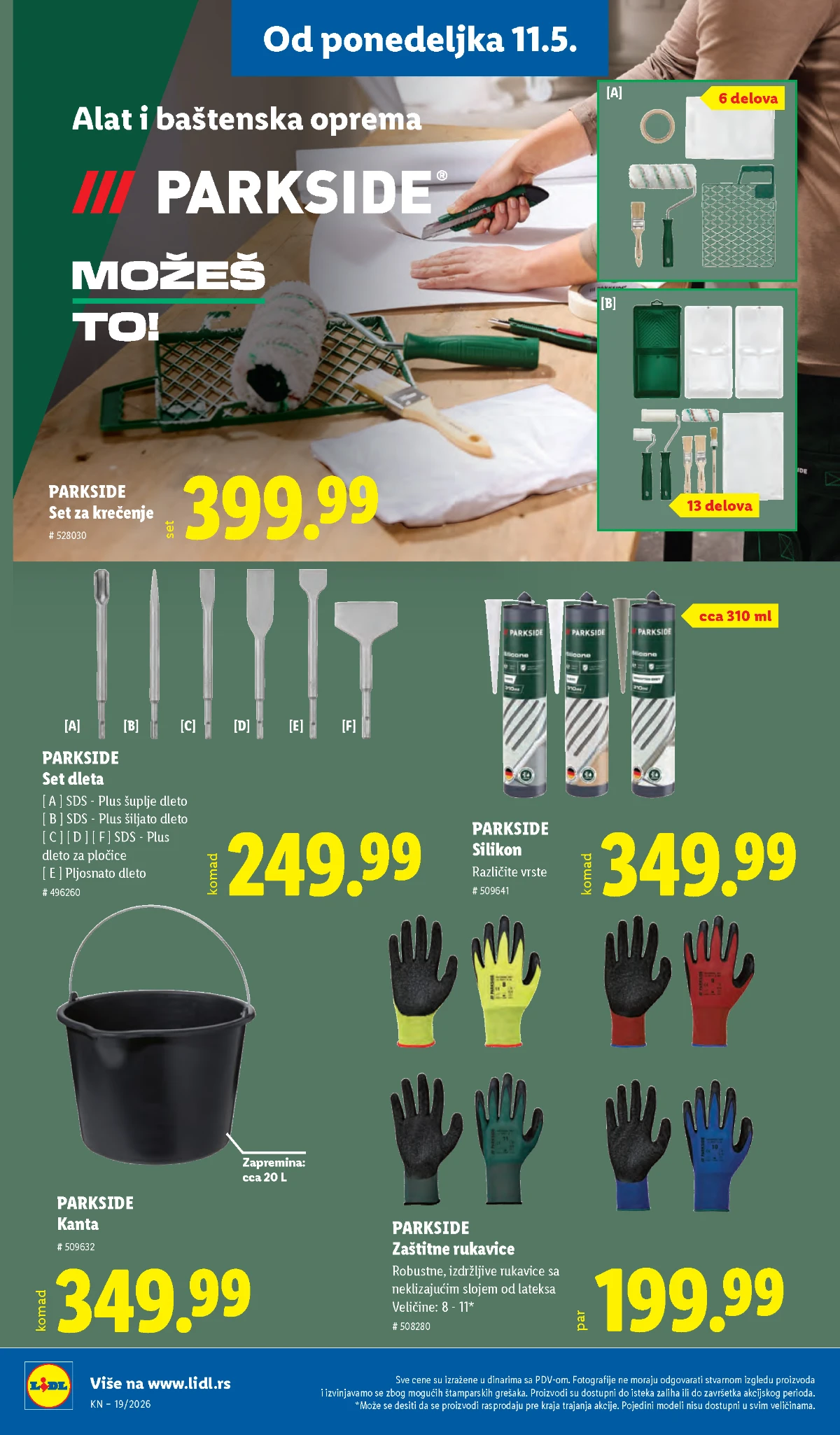 Lidl katalog akcija strana 90 hit ponude Srbija 2026