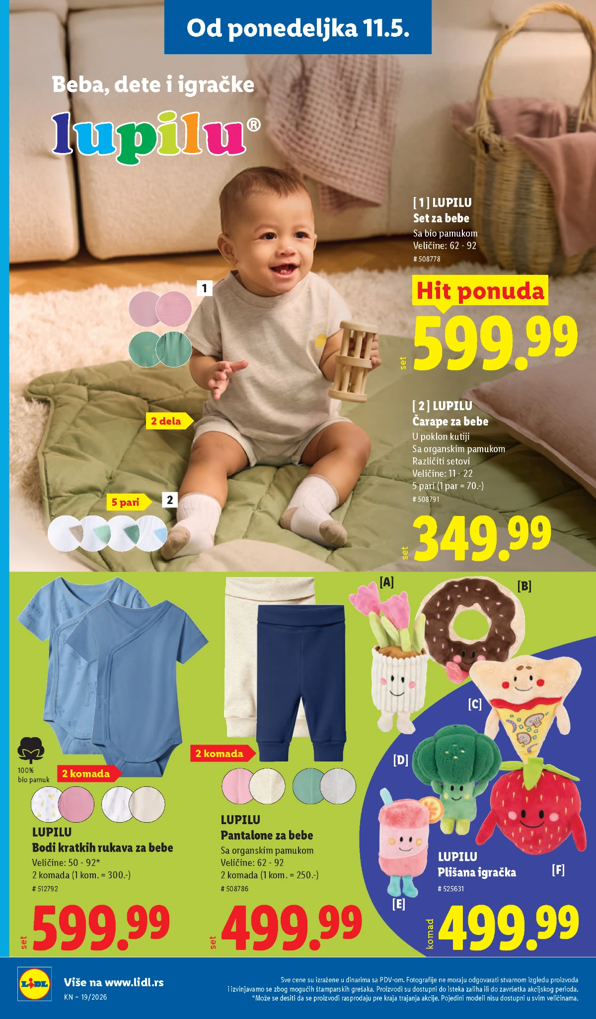 Lidl katalog akcija strana 94 hit ponude Srbija 2026