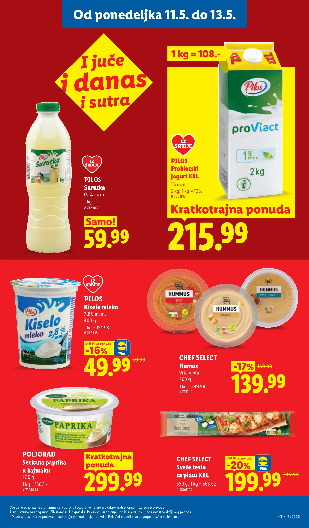 Lidl katalog akcija strana 99 hit ponude Srbija 2026