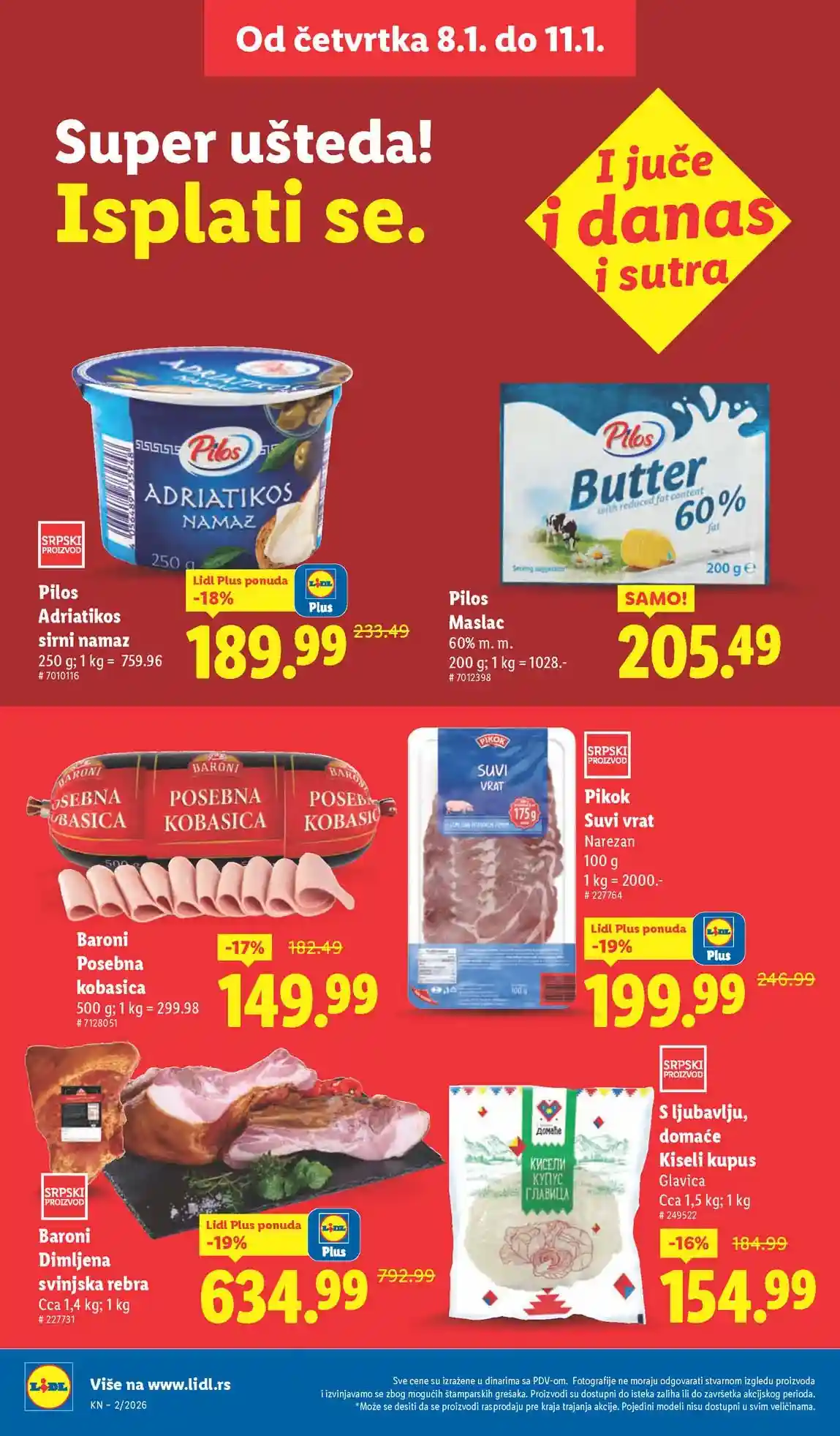 Lidl katalog sniženja Lidl akcija sniženja