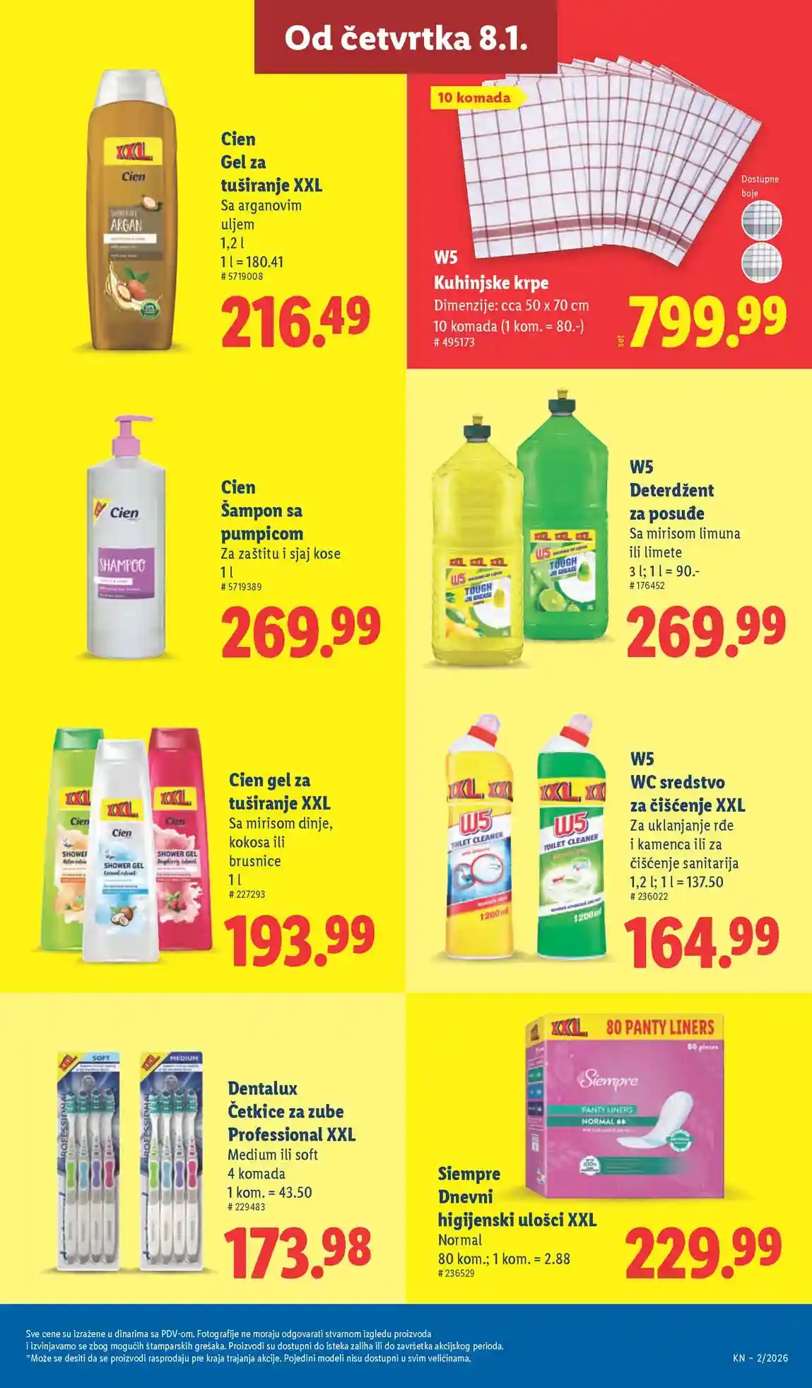 Lidl katalog sniženja Lidl akcija sniženja