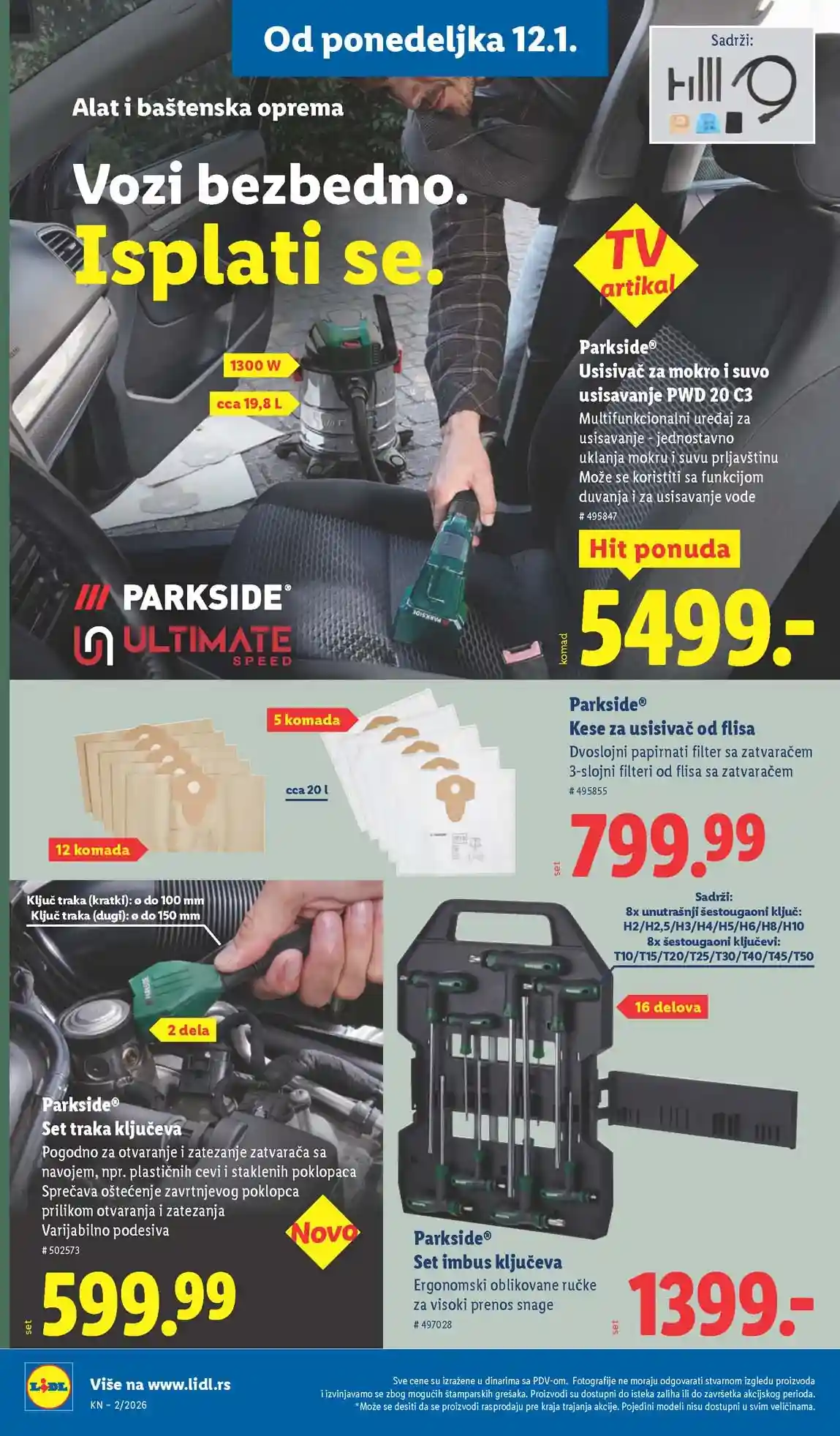 Lidl katalog sniženja Lidl akcija sniženja