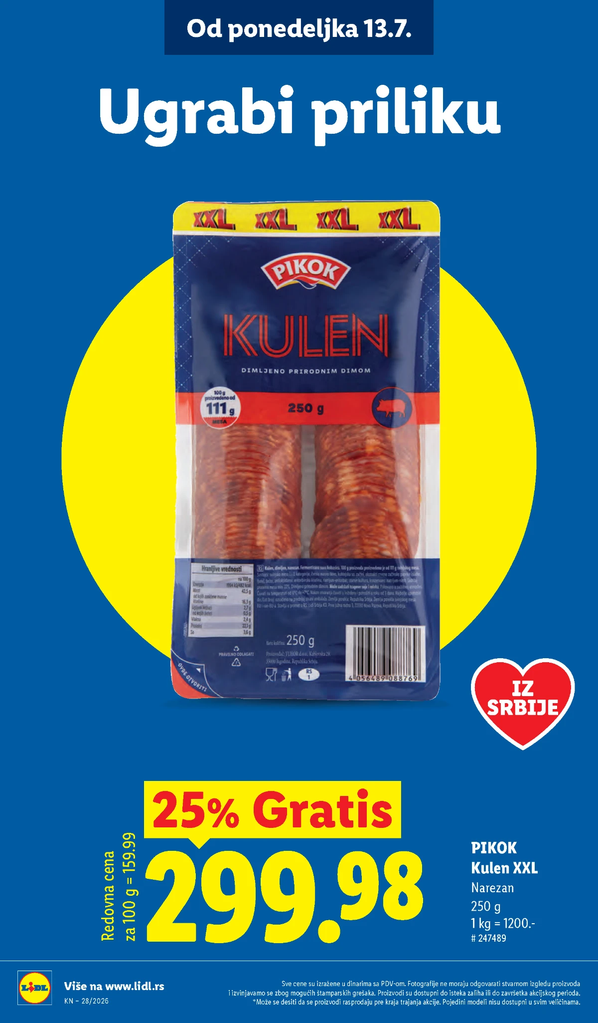 Lidl katalog strana 14 – nove akcije i ponude