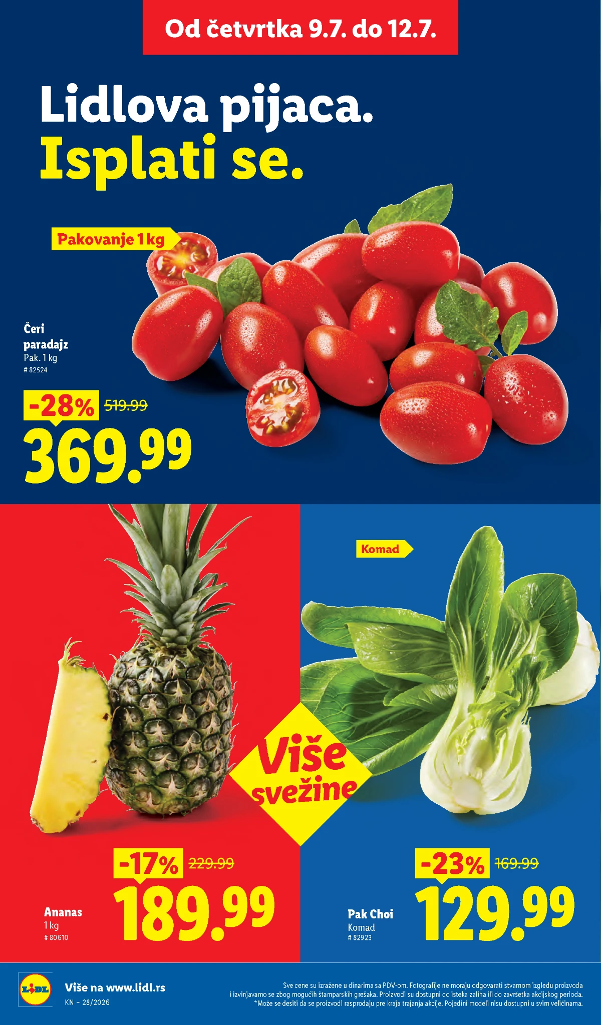 Lidl katalog strana 16 – nove akcije i ponude