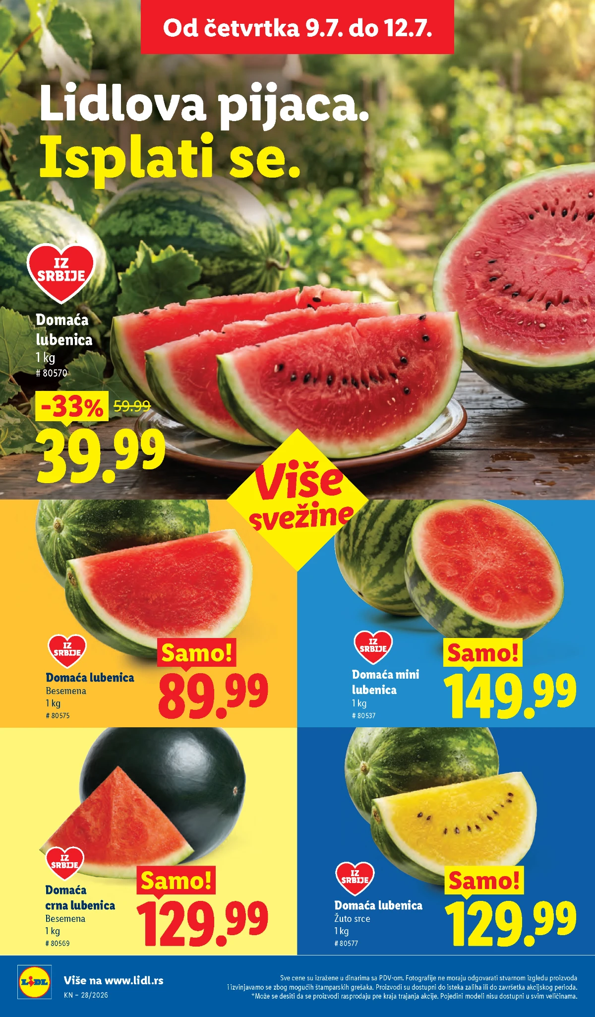 Lidl katalog strana 18 – nove akcije i ponude