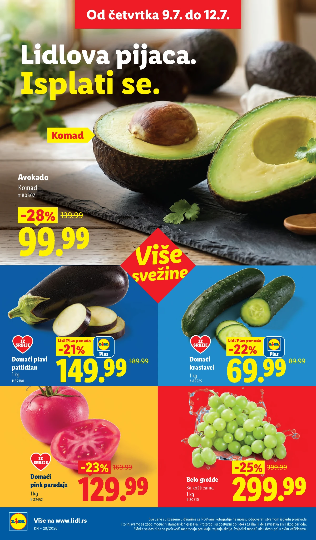 Lidl katalog strana 20 – nove akcije i ponude