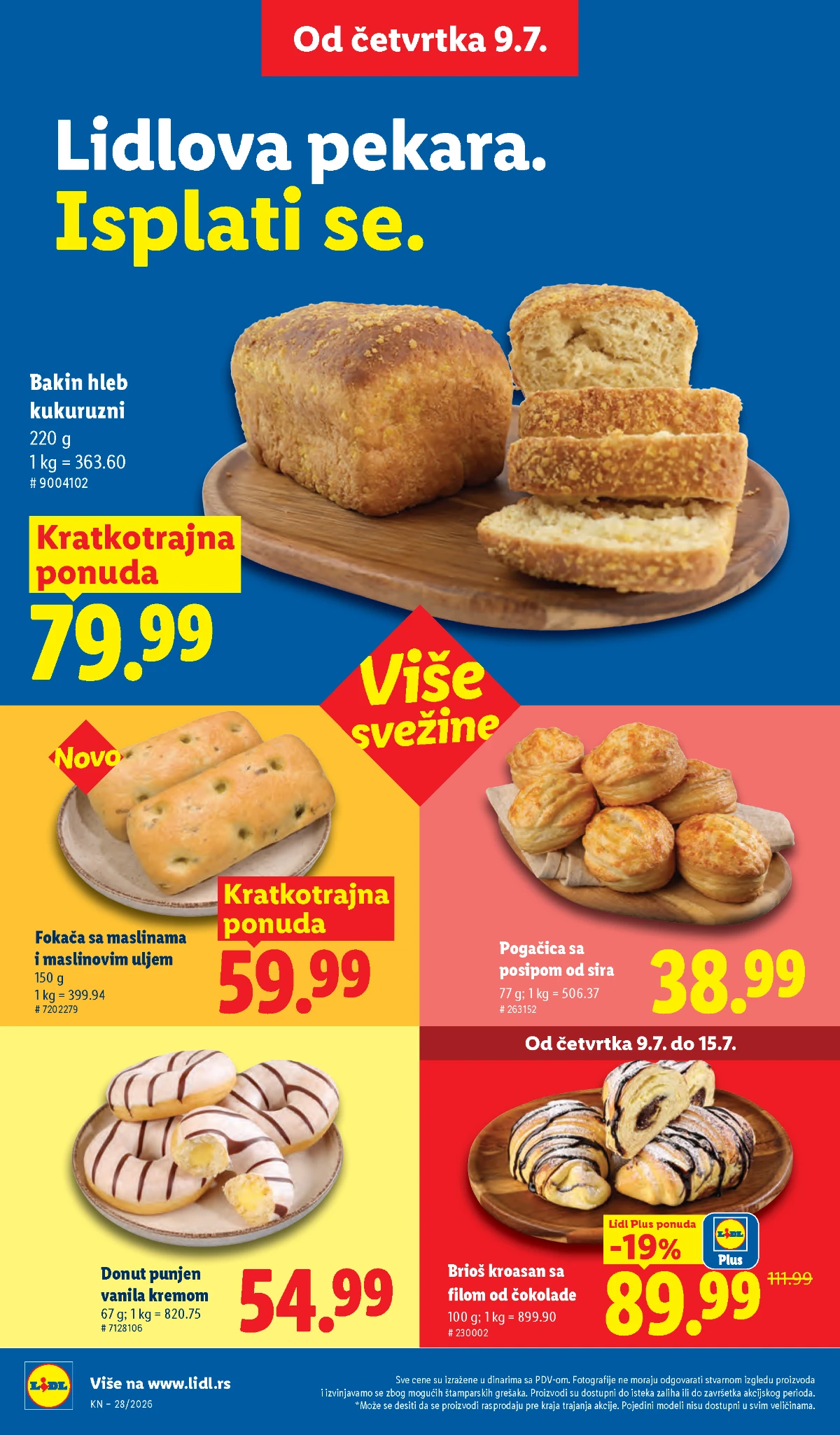 Lidl katalog strana 22 – nove akcije i ponude