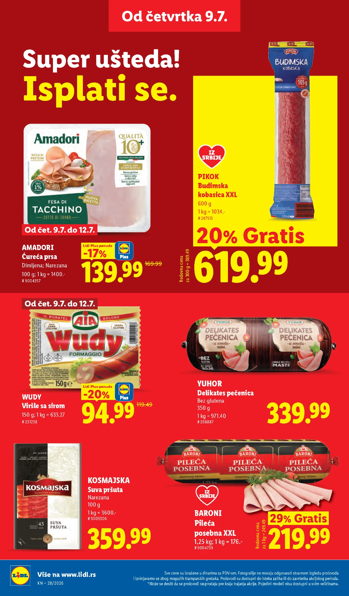 Lidl katalog strana 24 – nove akcije i ponude