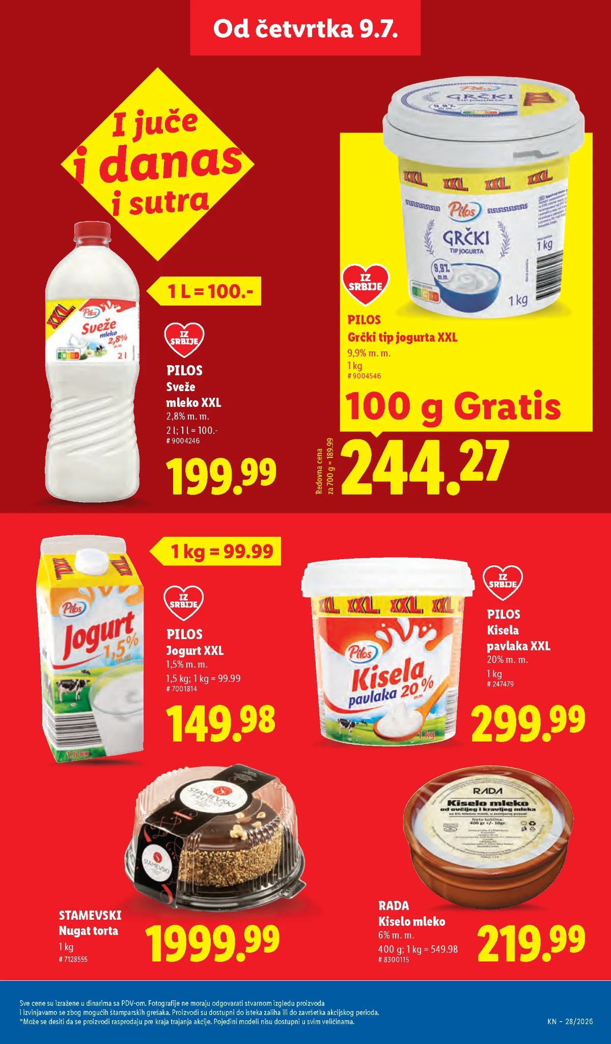 Lidl katalog strana 25 – nove akcije i ponude