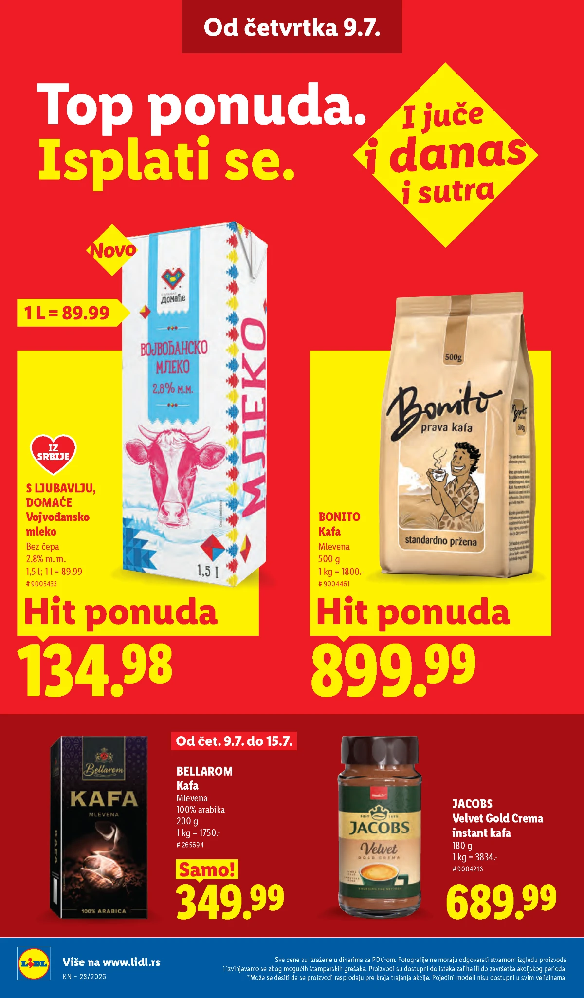 Lidl katalog strana 30 – nove akcije i ponude