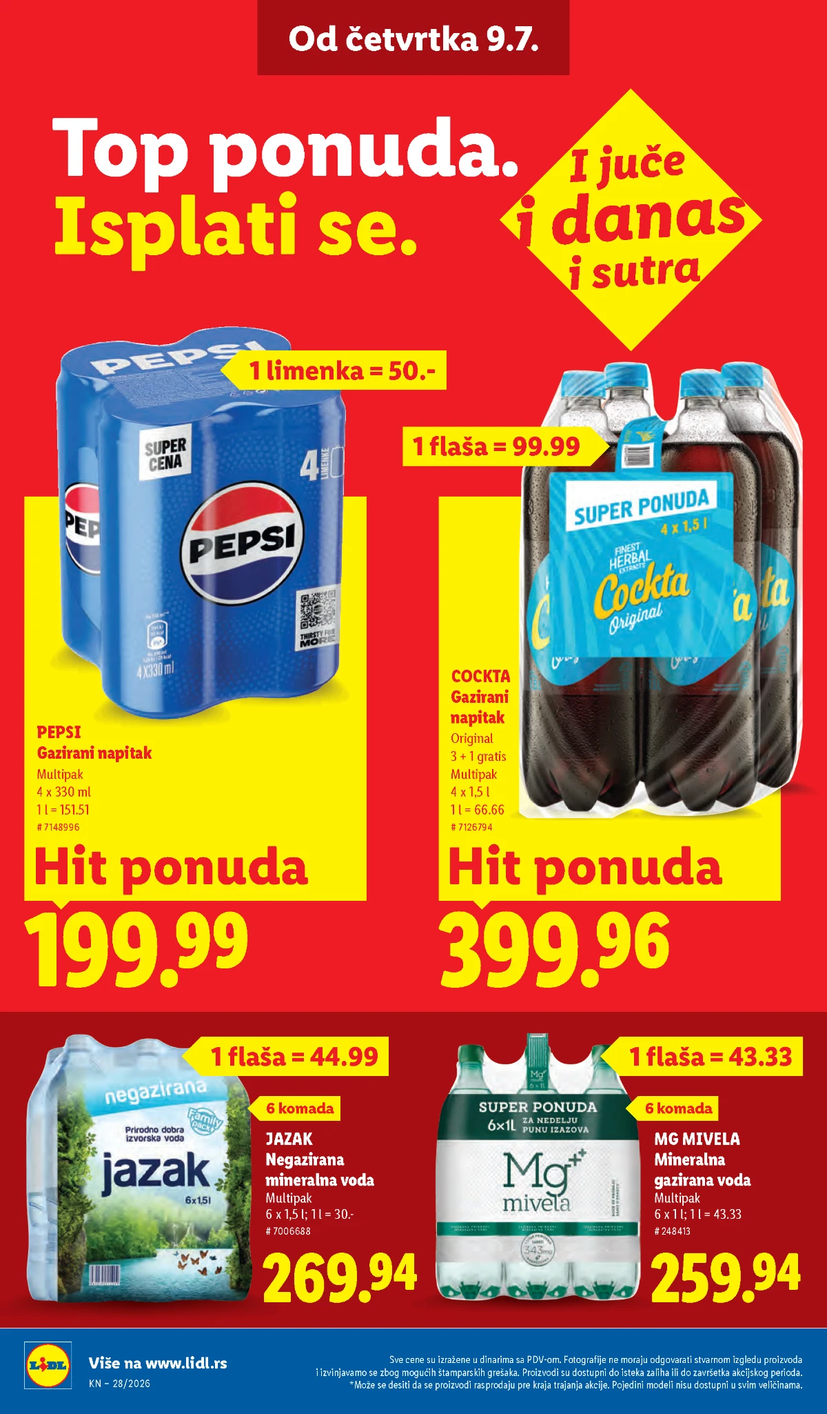Lidl katalog strana 32 – nove akcije i ponude
