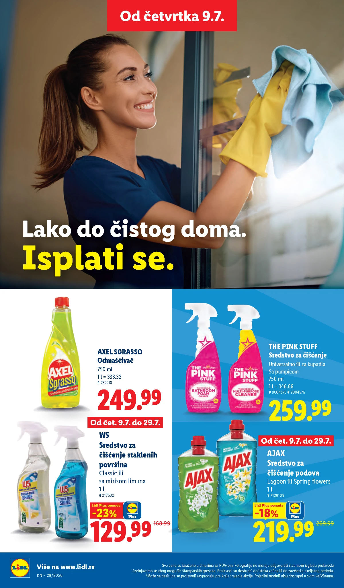 Lidl katalog strana 38 – nove akcije i ponude